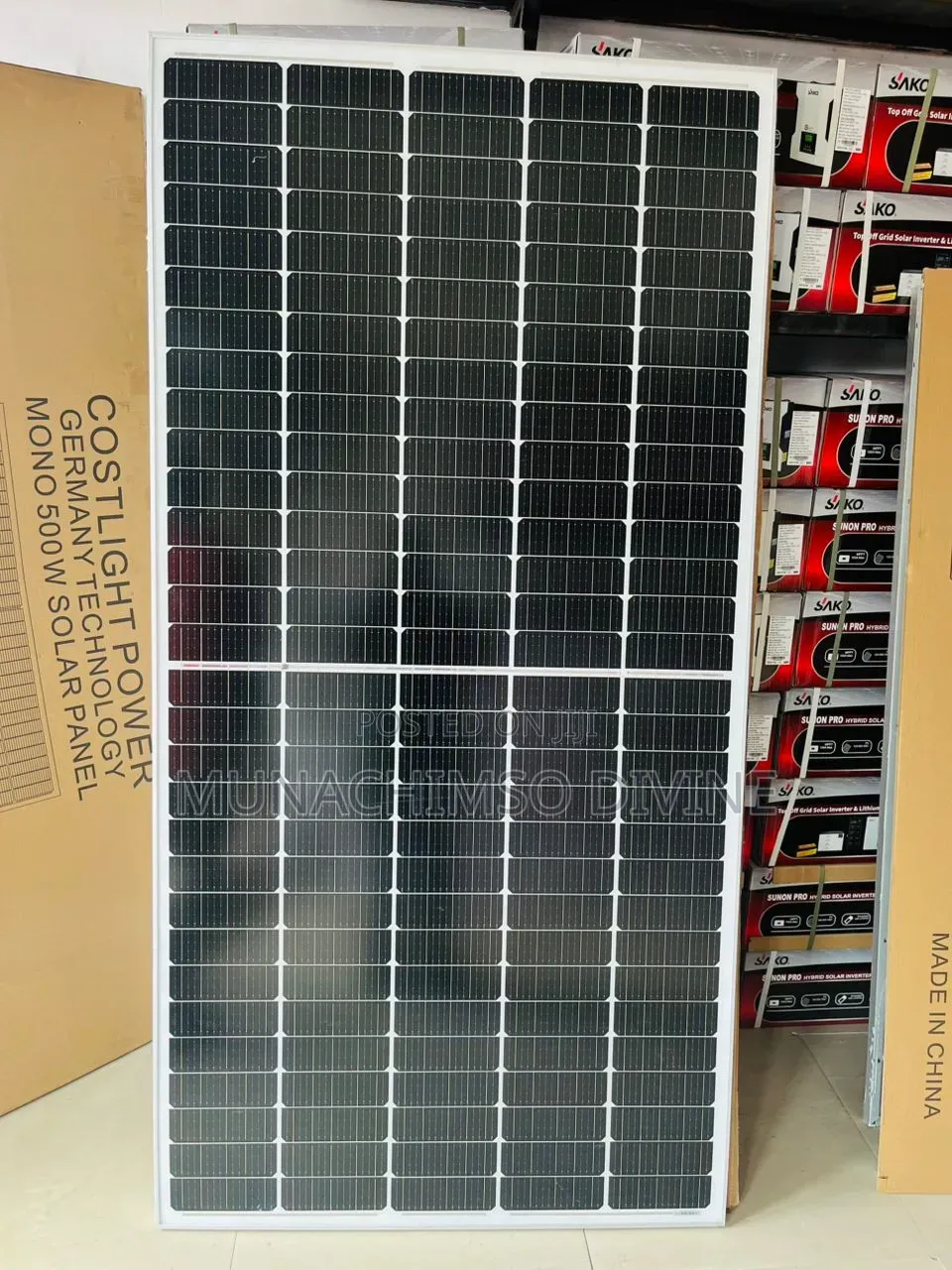 500watts Monocrystalline Solar Panel