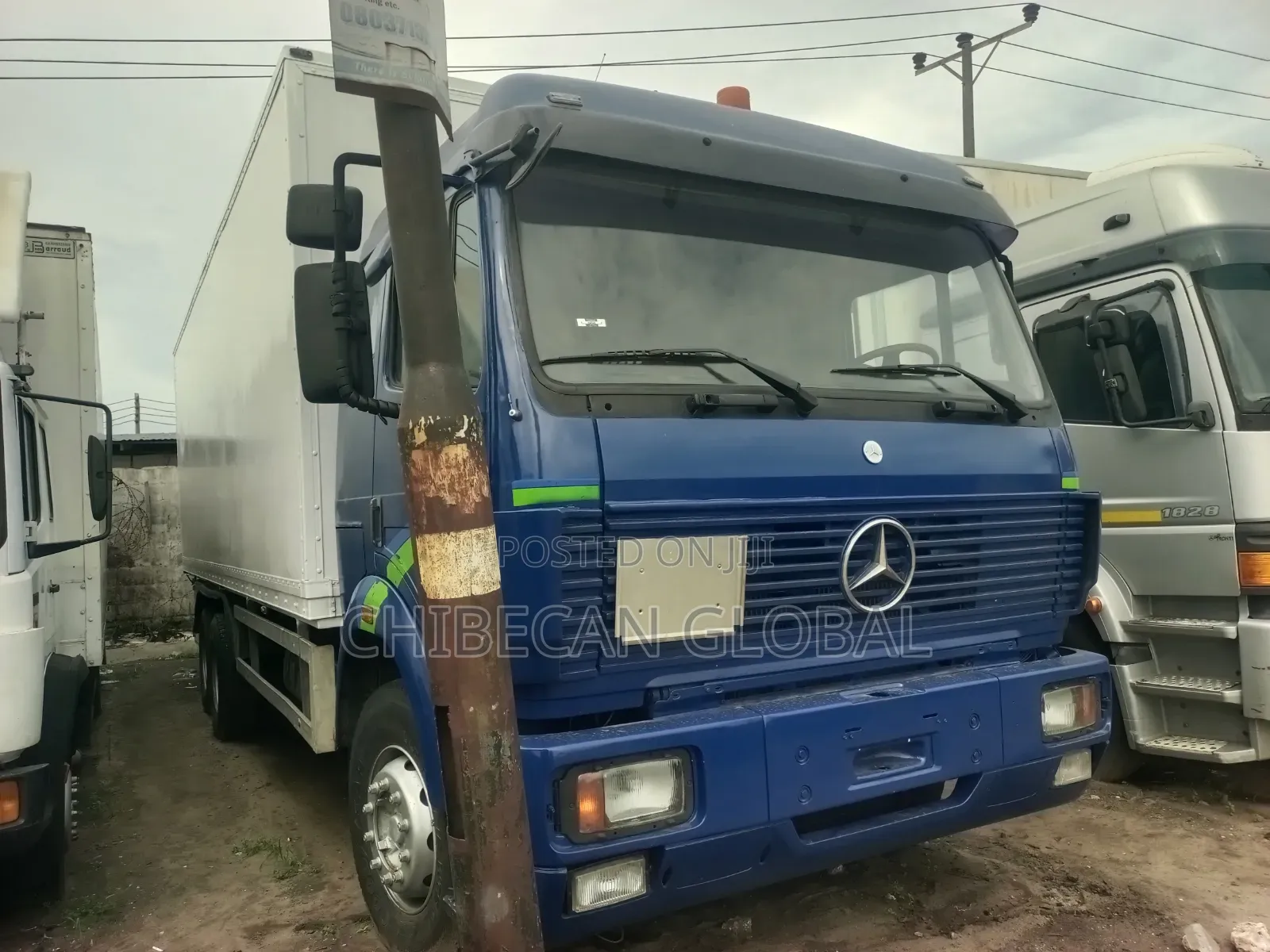 1838 Benz Truck 10 Tyres (8 Cylinder)