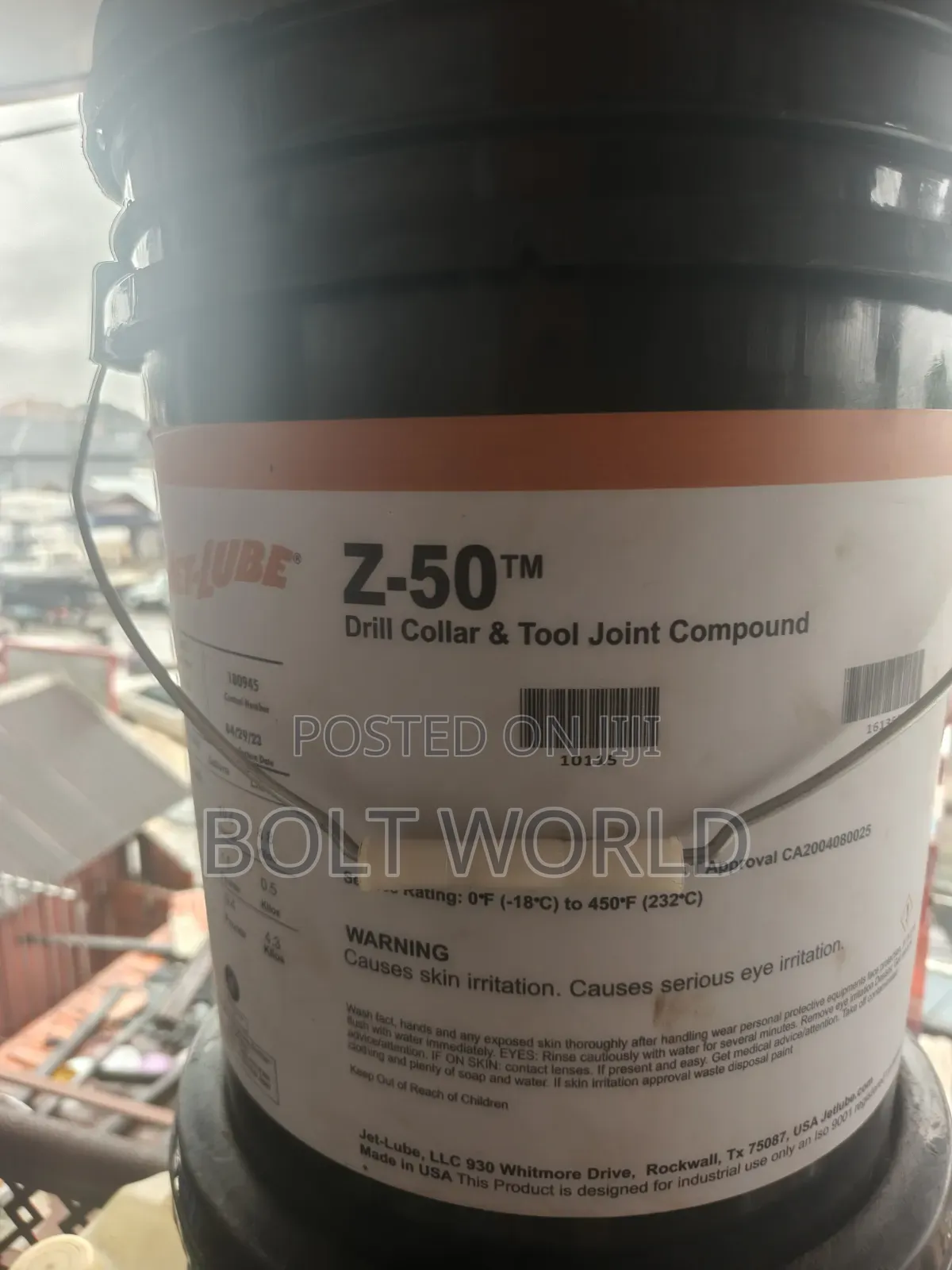 Jet- Lube Z-50 Drill Collar Tool Joint Compound//