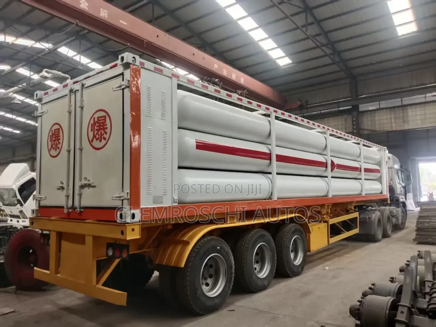 High Quality Certified Complete Brand CNG Skid 8,12, 14,16 Tubes.