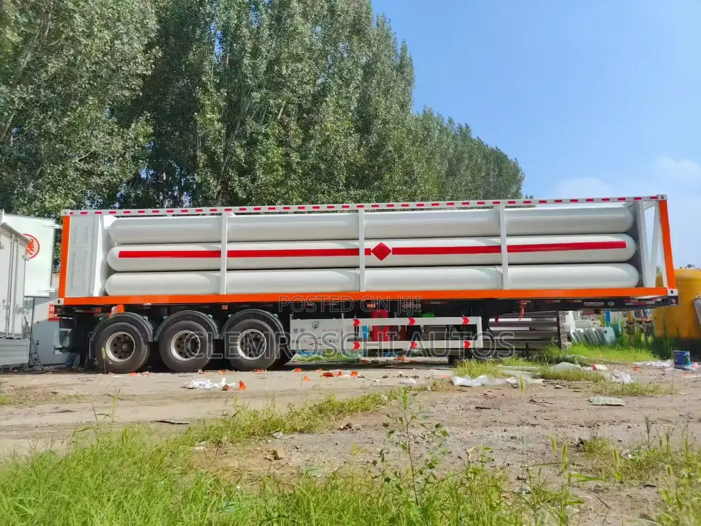 High Quality Certified Complete Brand CNG Skid 8,12, 14,16 Tubes.