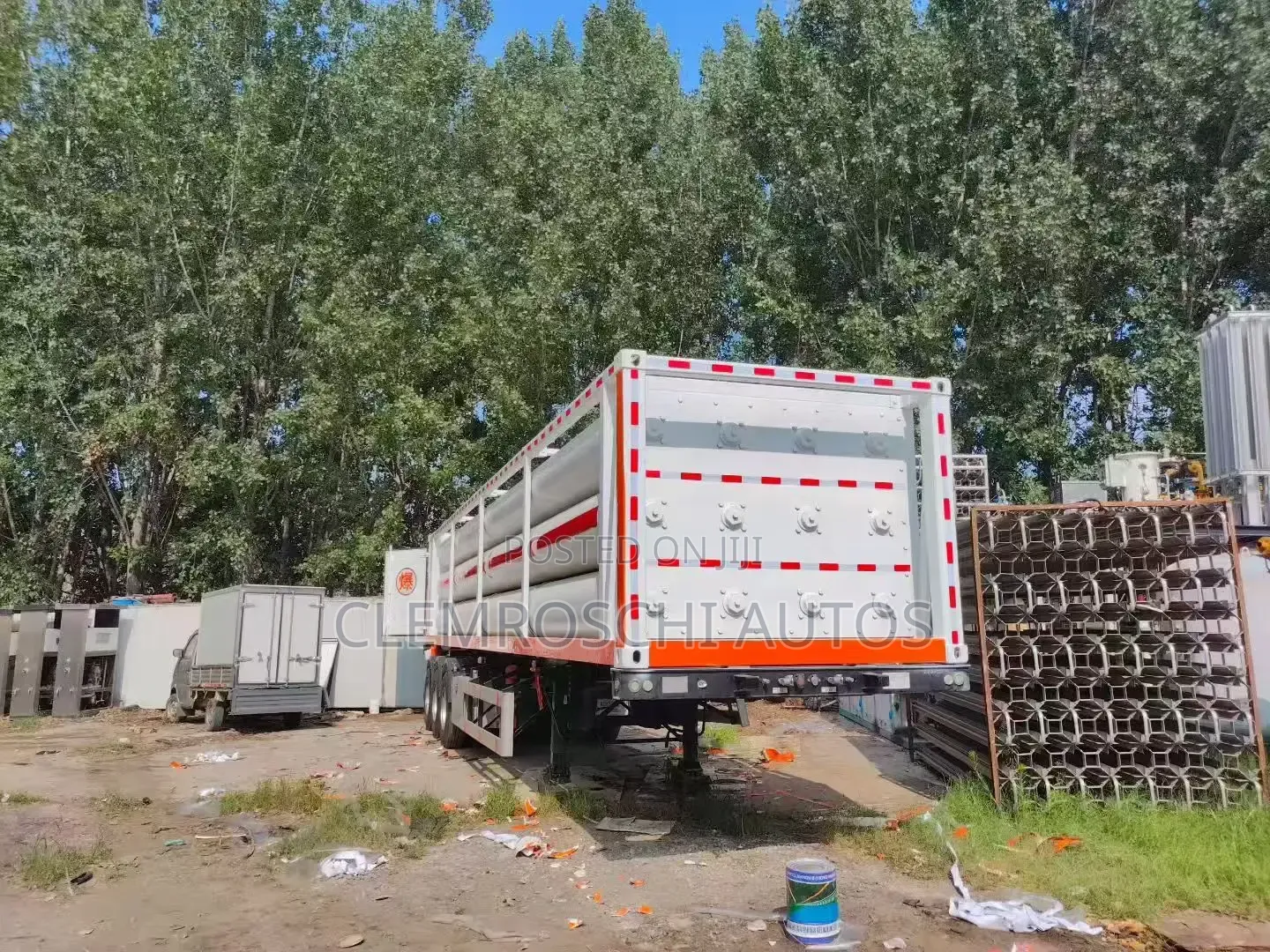 High Quality Certified Complete Brand CNG Skid 8,12, 14,16 Tubes.