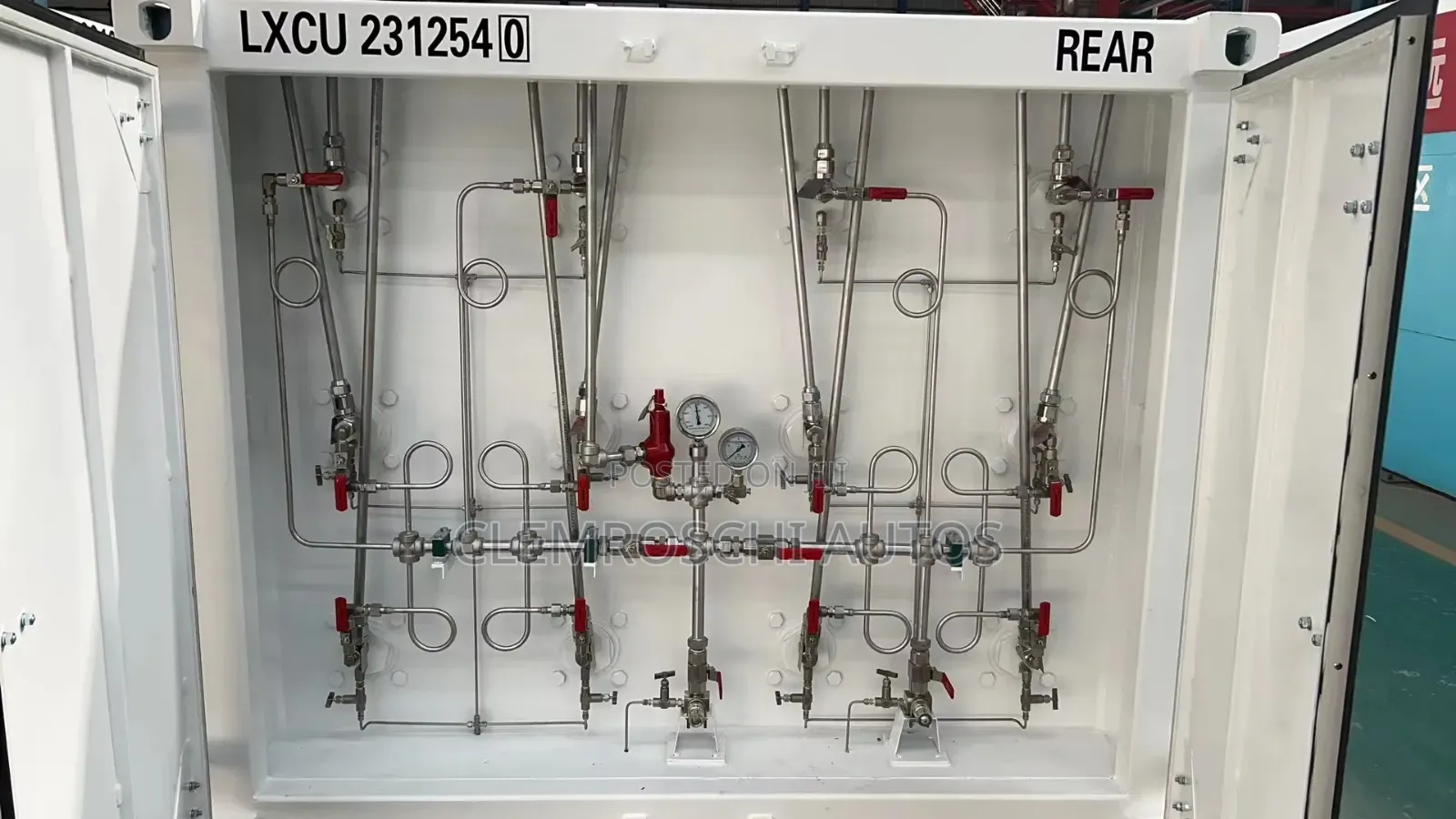 High Quality Certified Complete Brand CNG Skid 8,12, 14,16 Tubes.