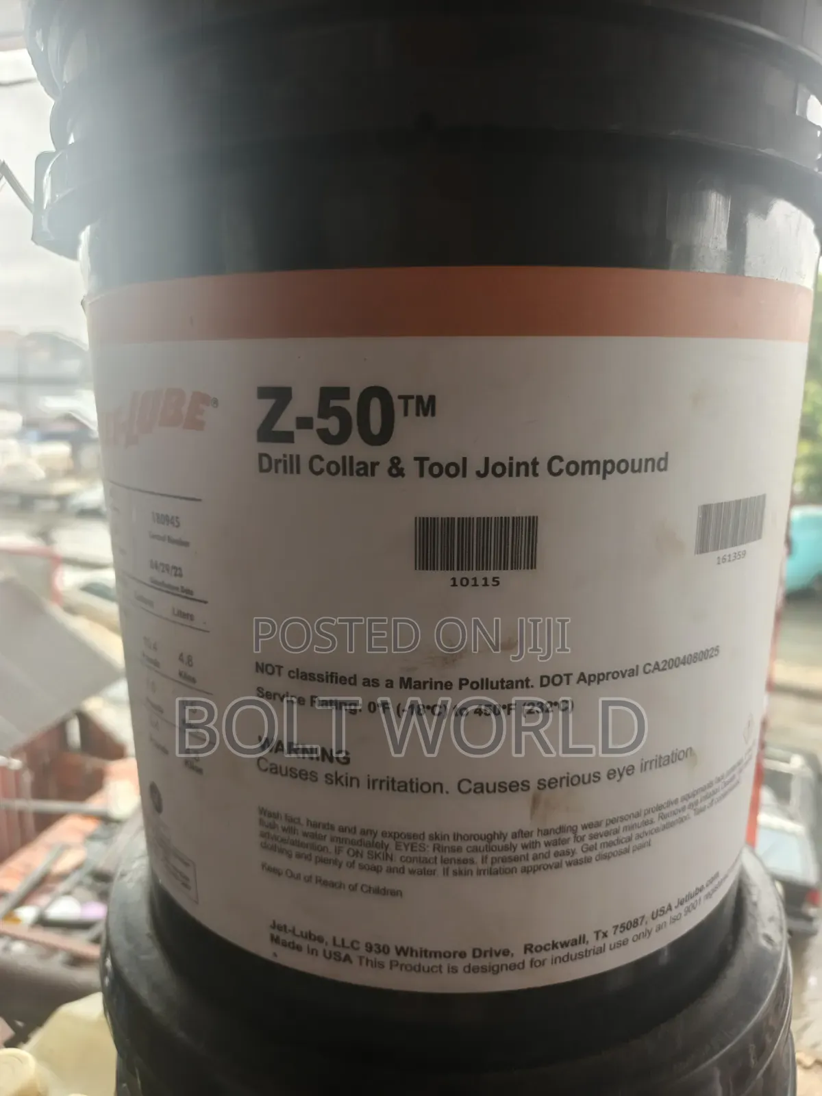 Jet- Lube Z-50 Drill Collar Tool Joint Compound(18kg)