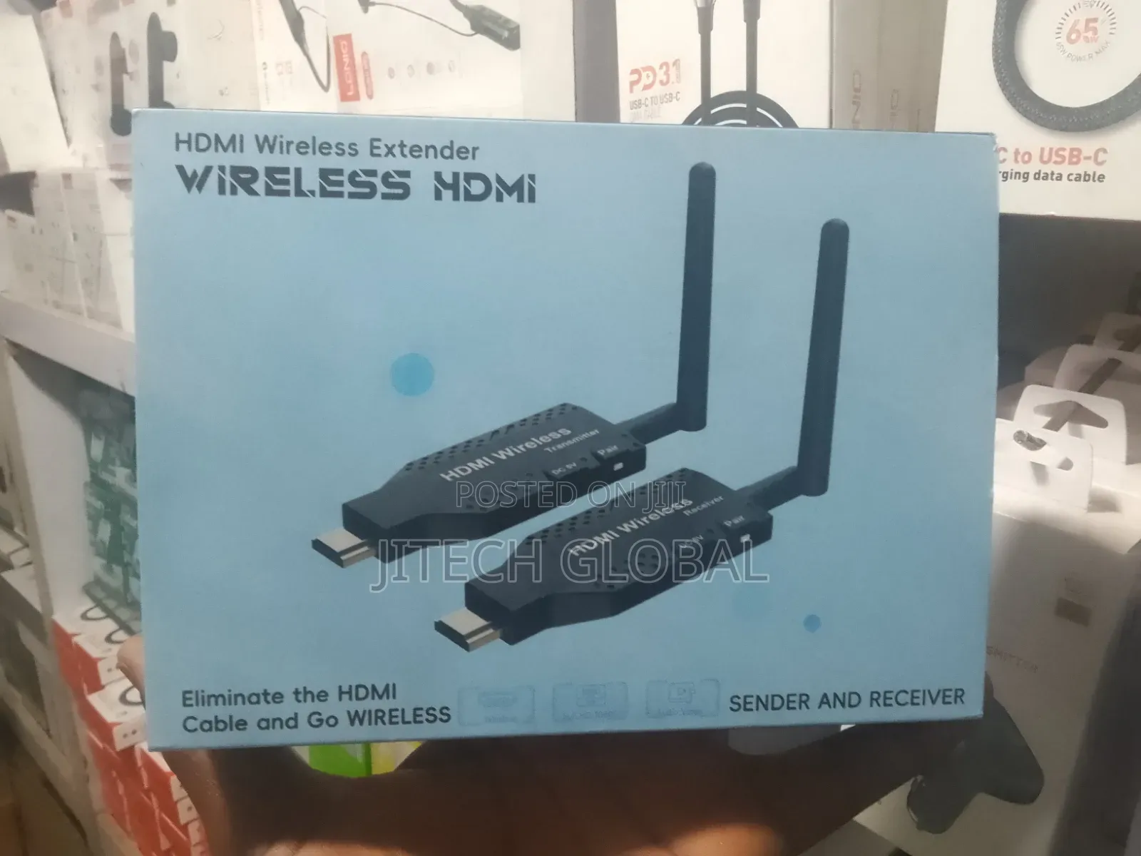 50 Meter Wireless Hdmi Extender Plug and Play