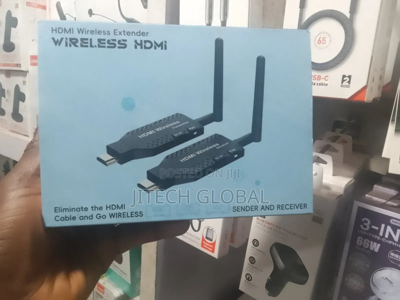 50 Meter Wireless Hdmi Extender Plug and Play