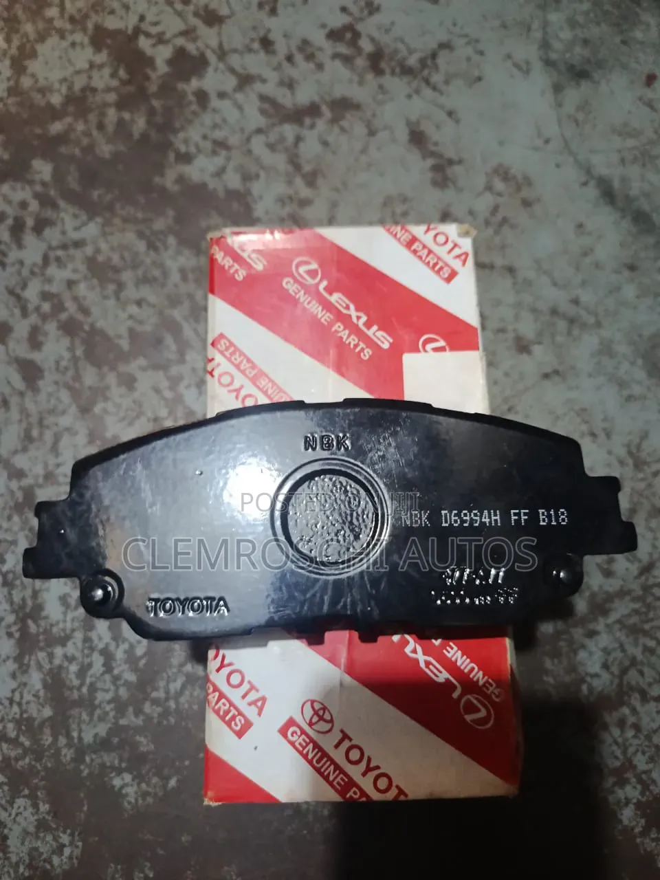 High Quality Certified Complete Brand New Brake Pad Lexus Es350 Latest