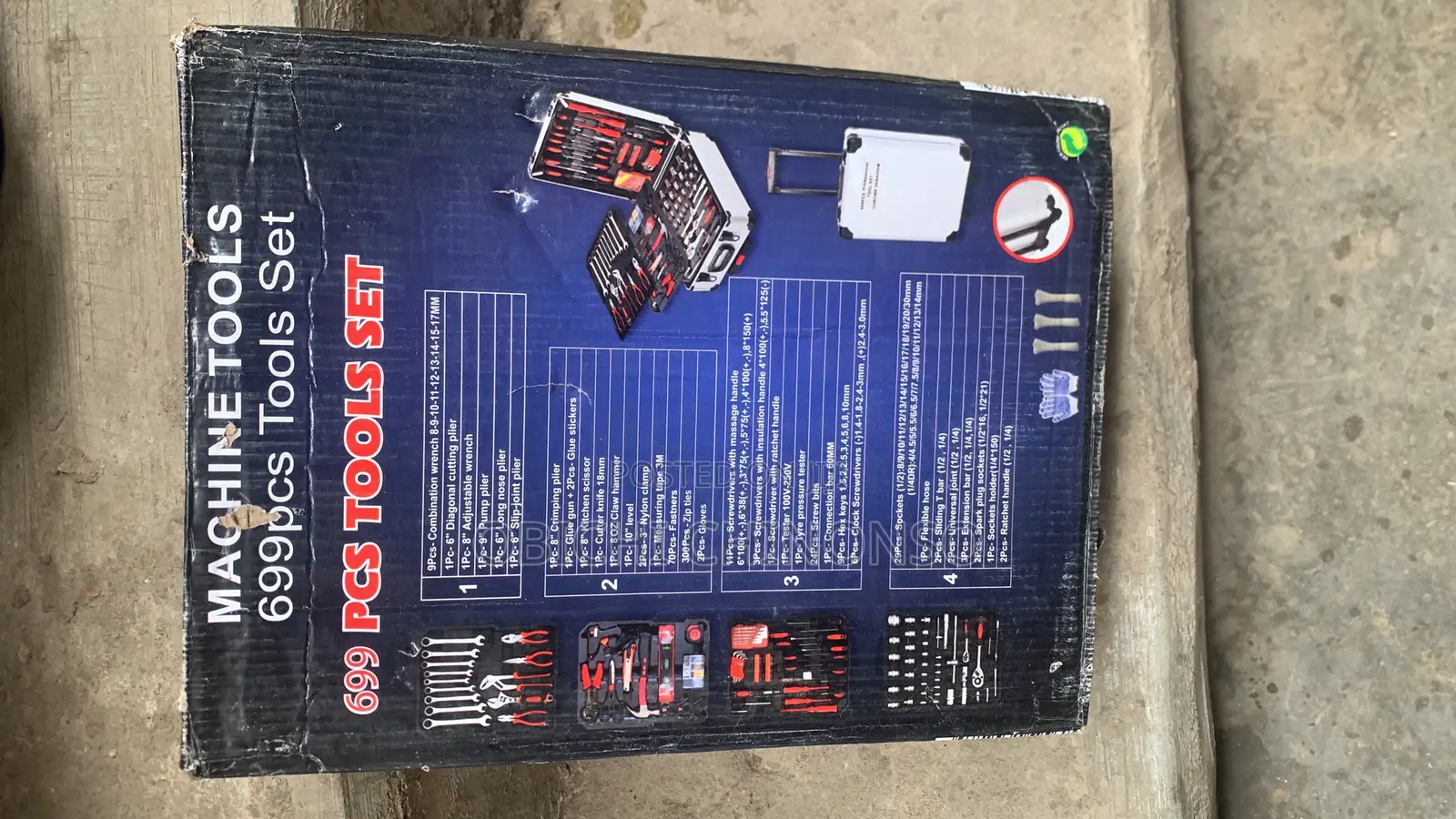 699 PCS Tool Box