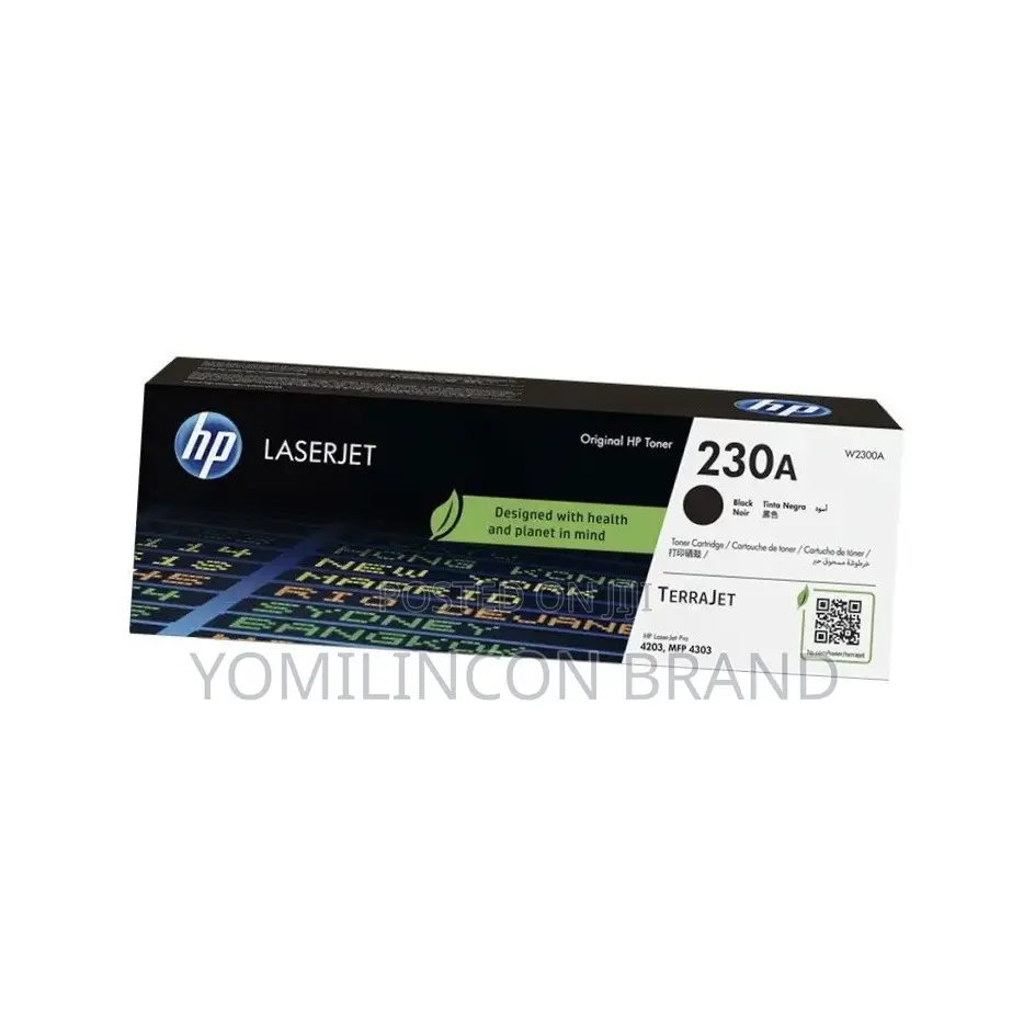 Hp 230 a Black Laserjet Toner Cartridge