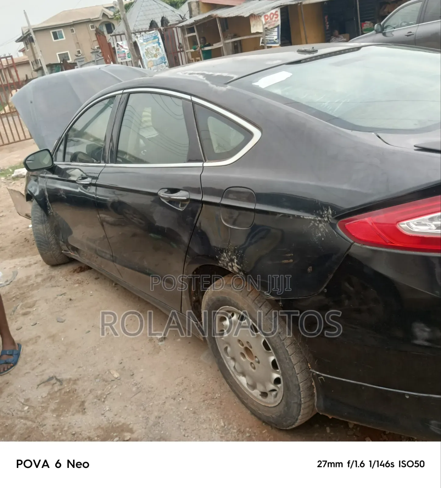 Ford Fusion S 2013 Black
