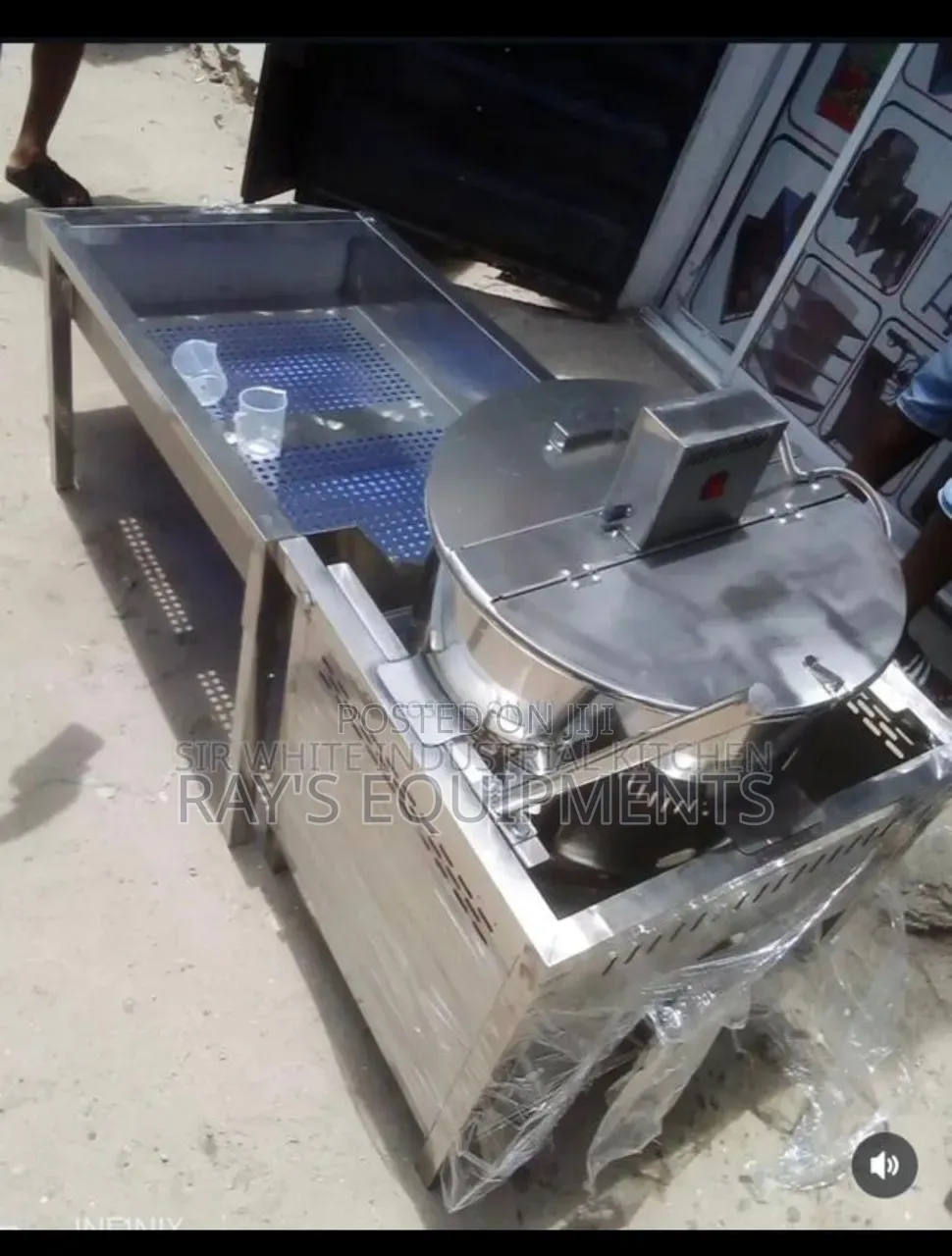 Industrial Gas Jumbo Popcorn Machine