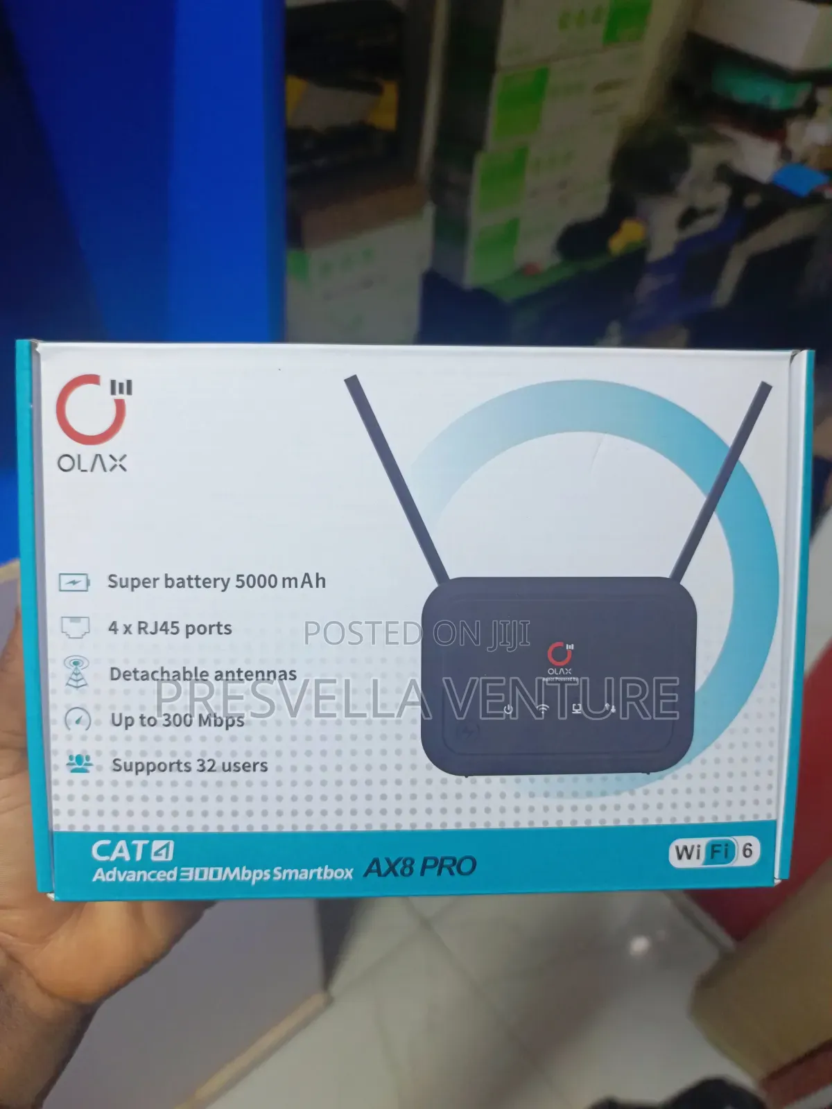 Olax Ax8 Pro Wifi 6 Router