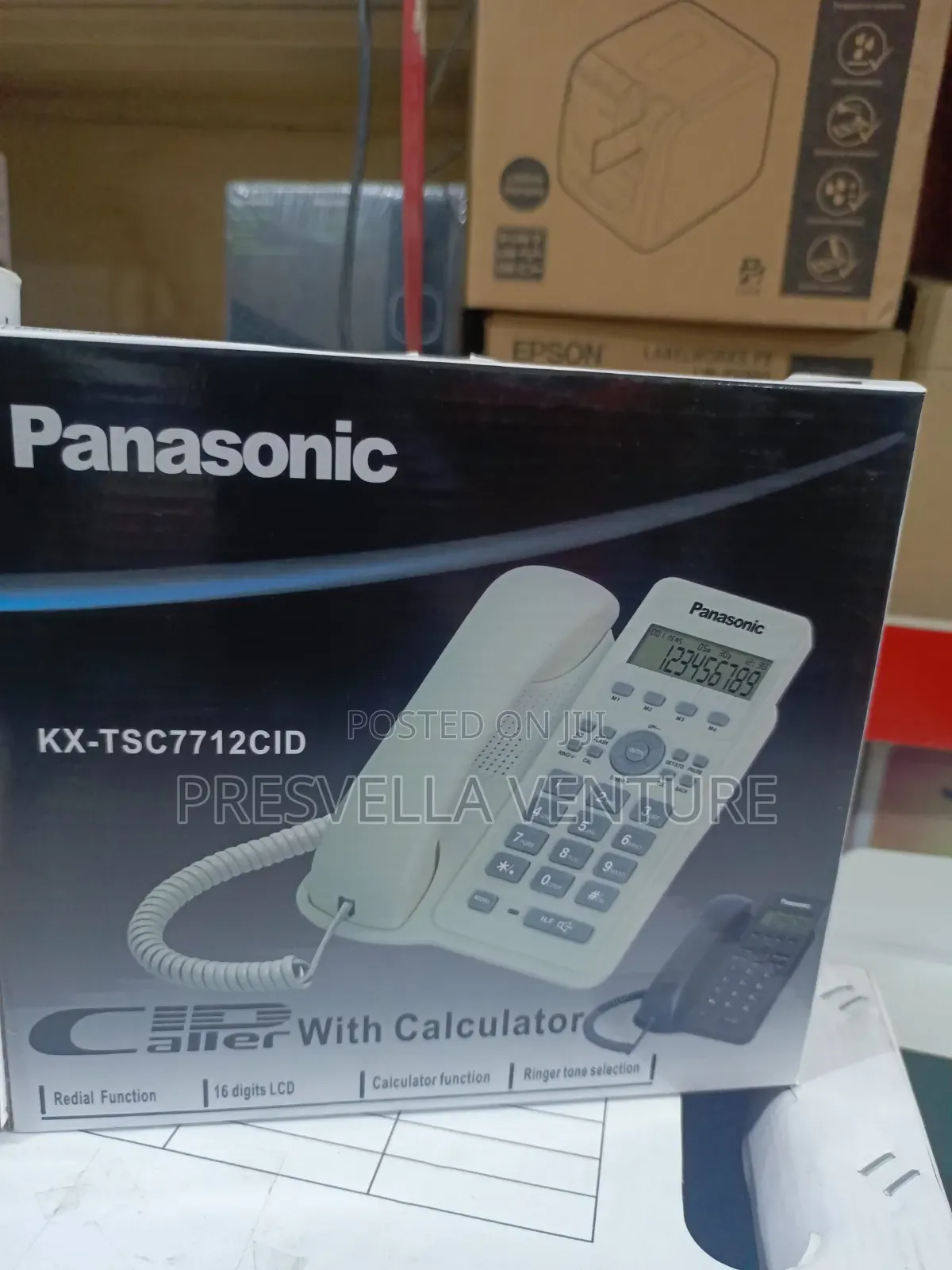 Panasonic Kx- Tsc77712cid Land Phone Display