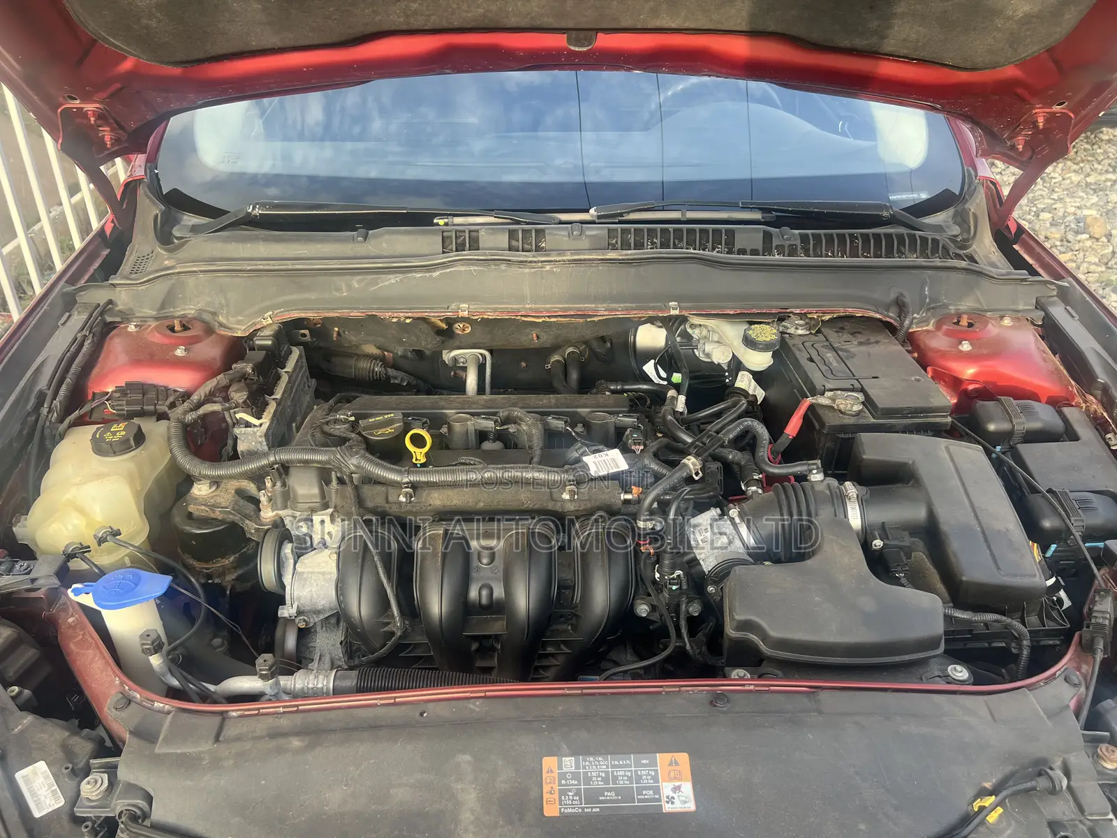 Ford Fusion 2015 Red