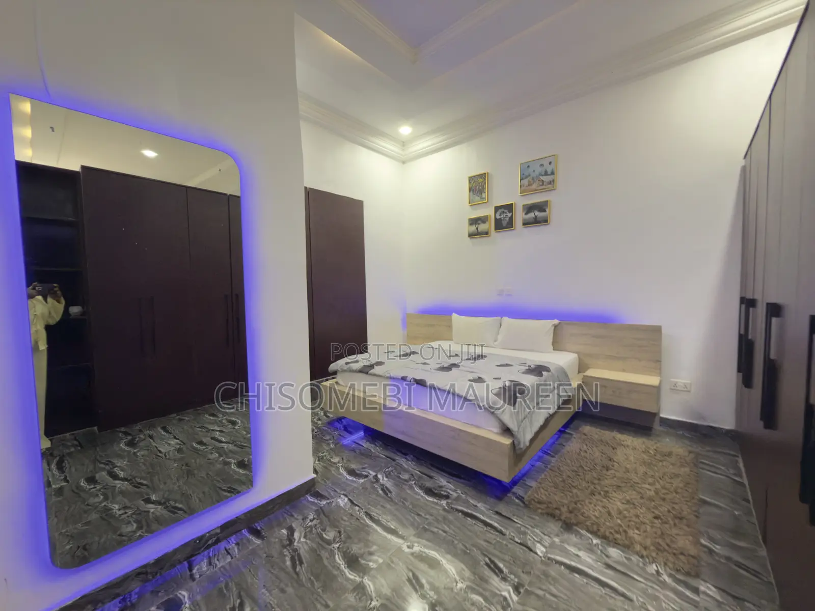 Furnished 1bdrm Bungalow in Garki for rent