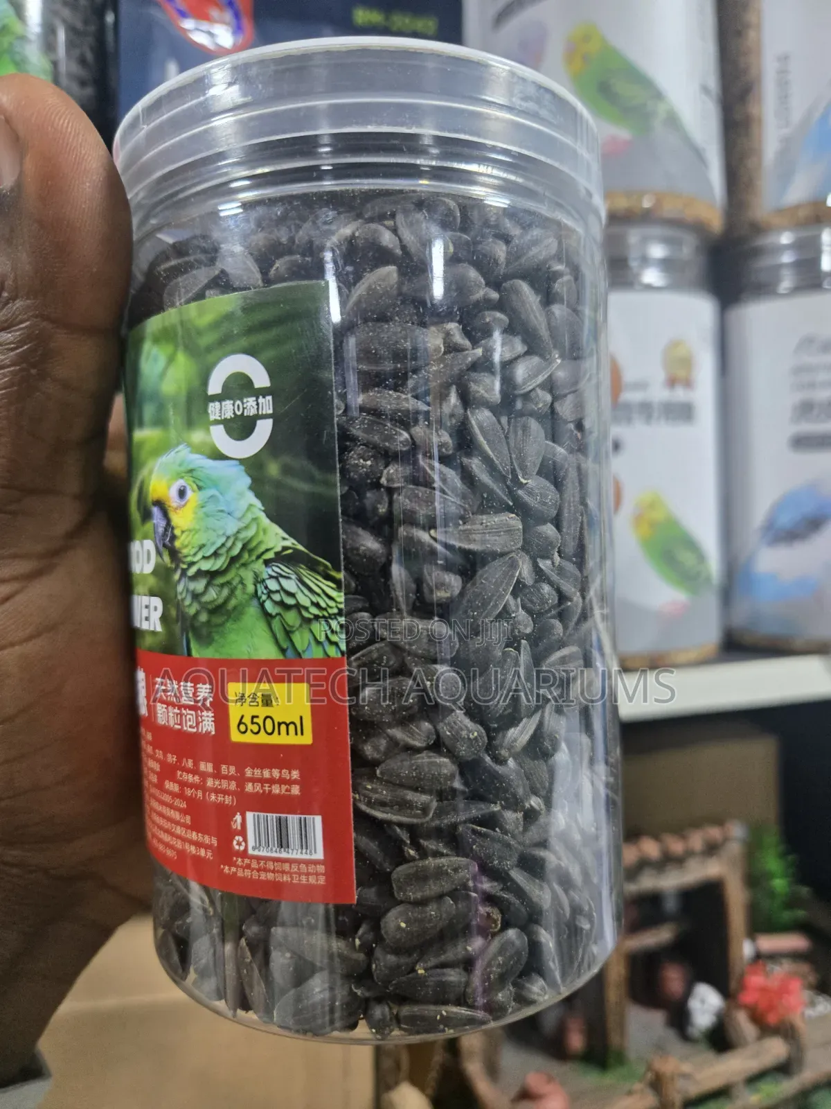 Sunflower Oil Seed Food for Parrot