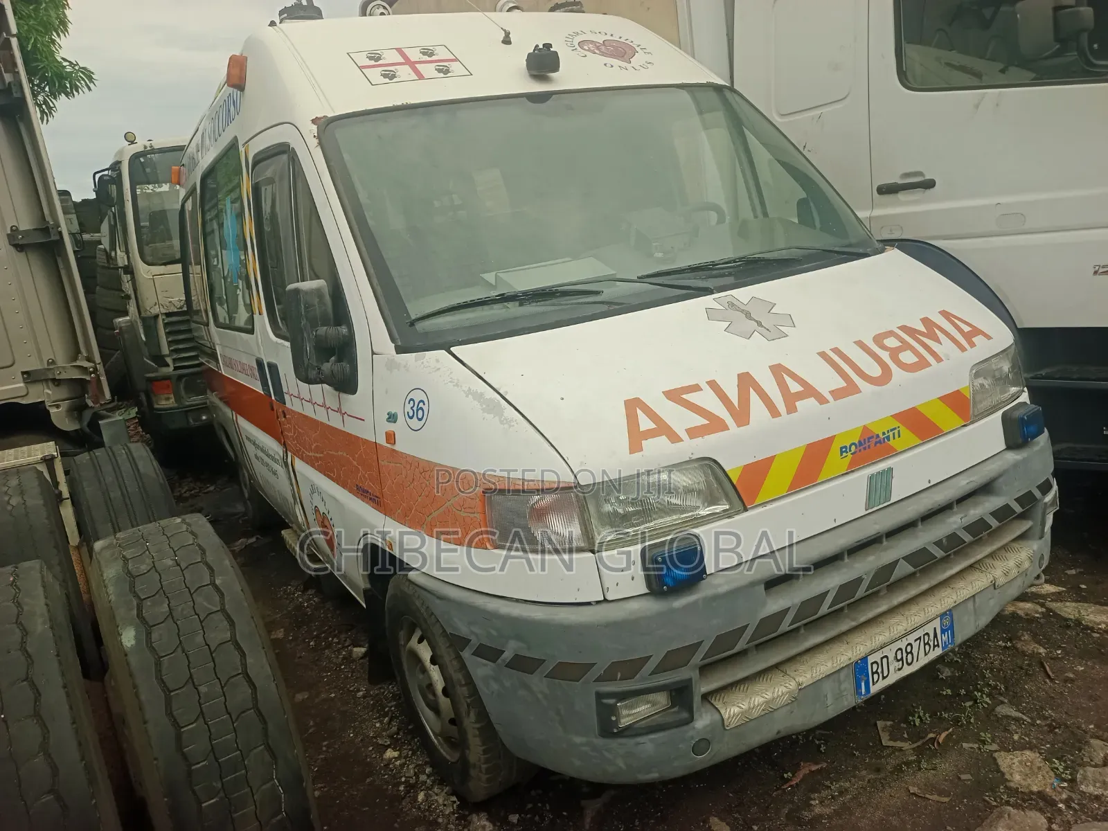 Fiat Ducato 2002 Yellow