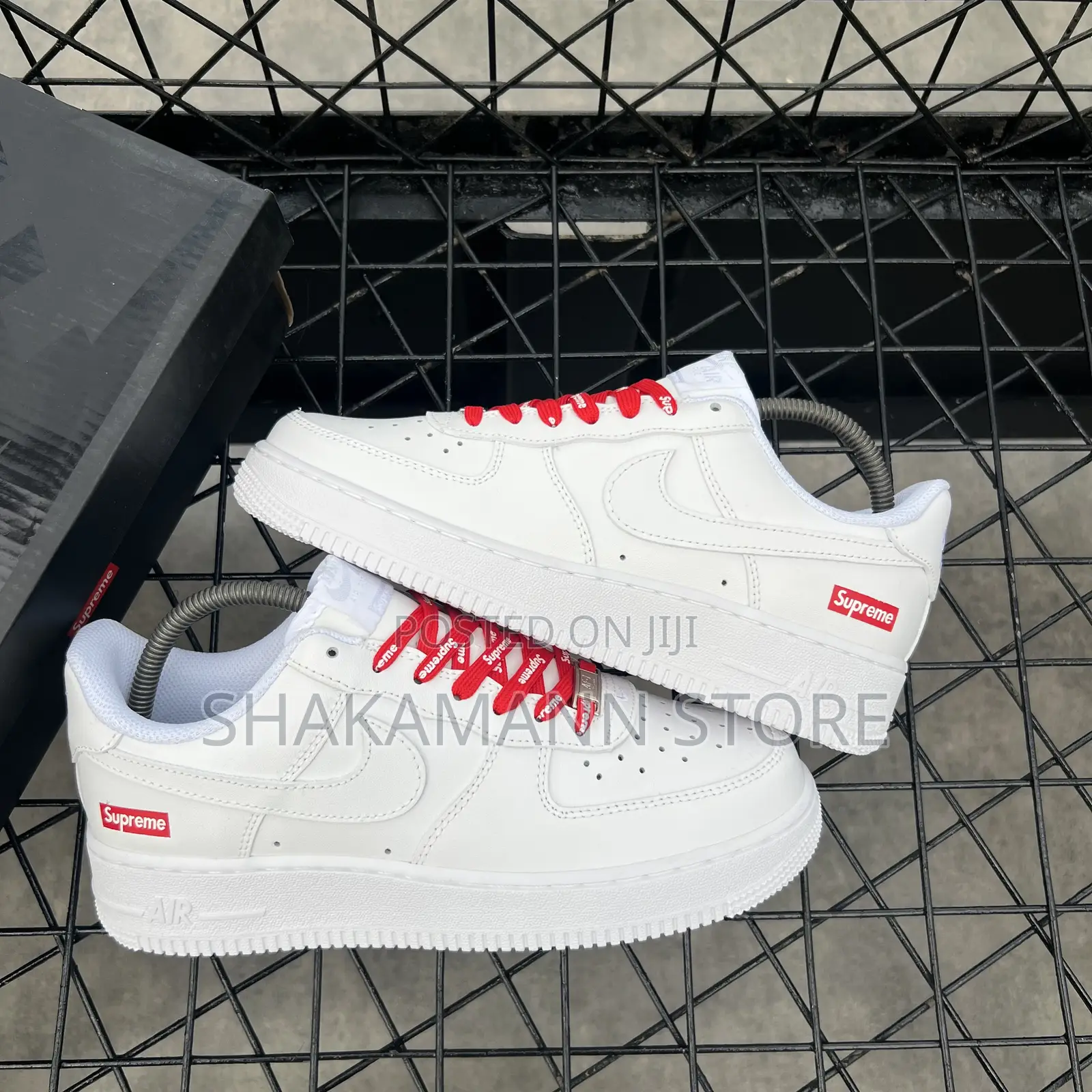Original Nike Air Force 1 Supreme Triple White