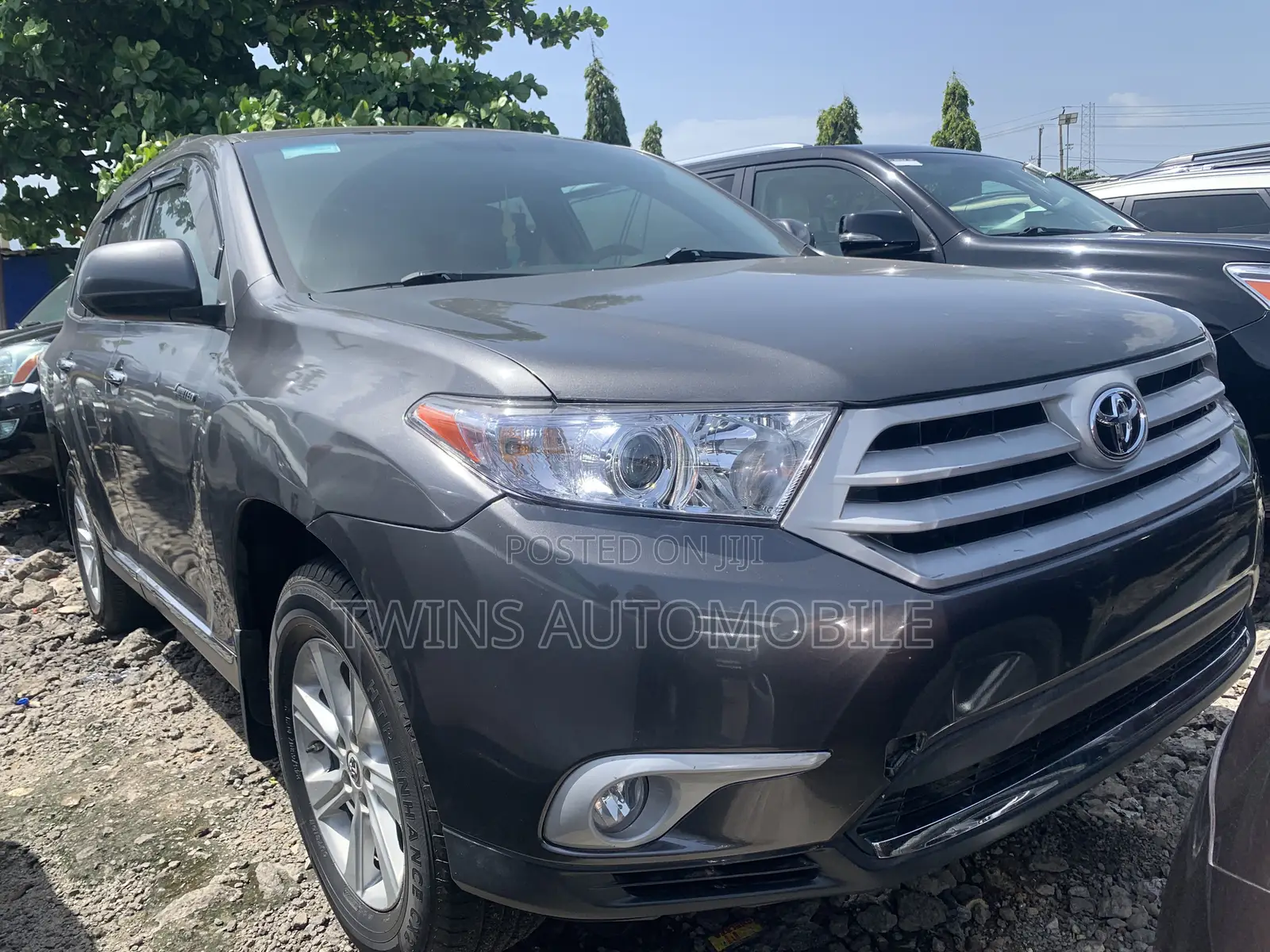 Toyota Highlander Limited 2012 Gray