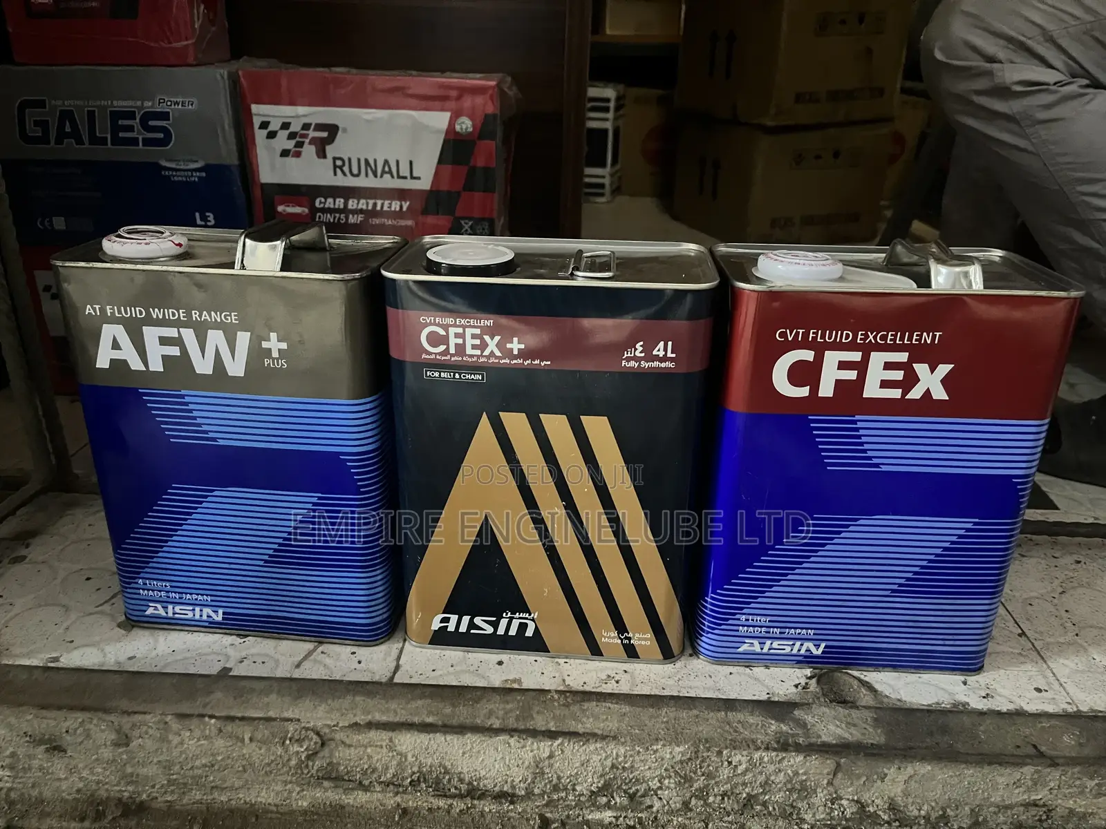 Aisin Cfex+, Afw+ Cfex (Cvt Series)