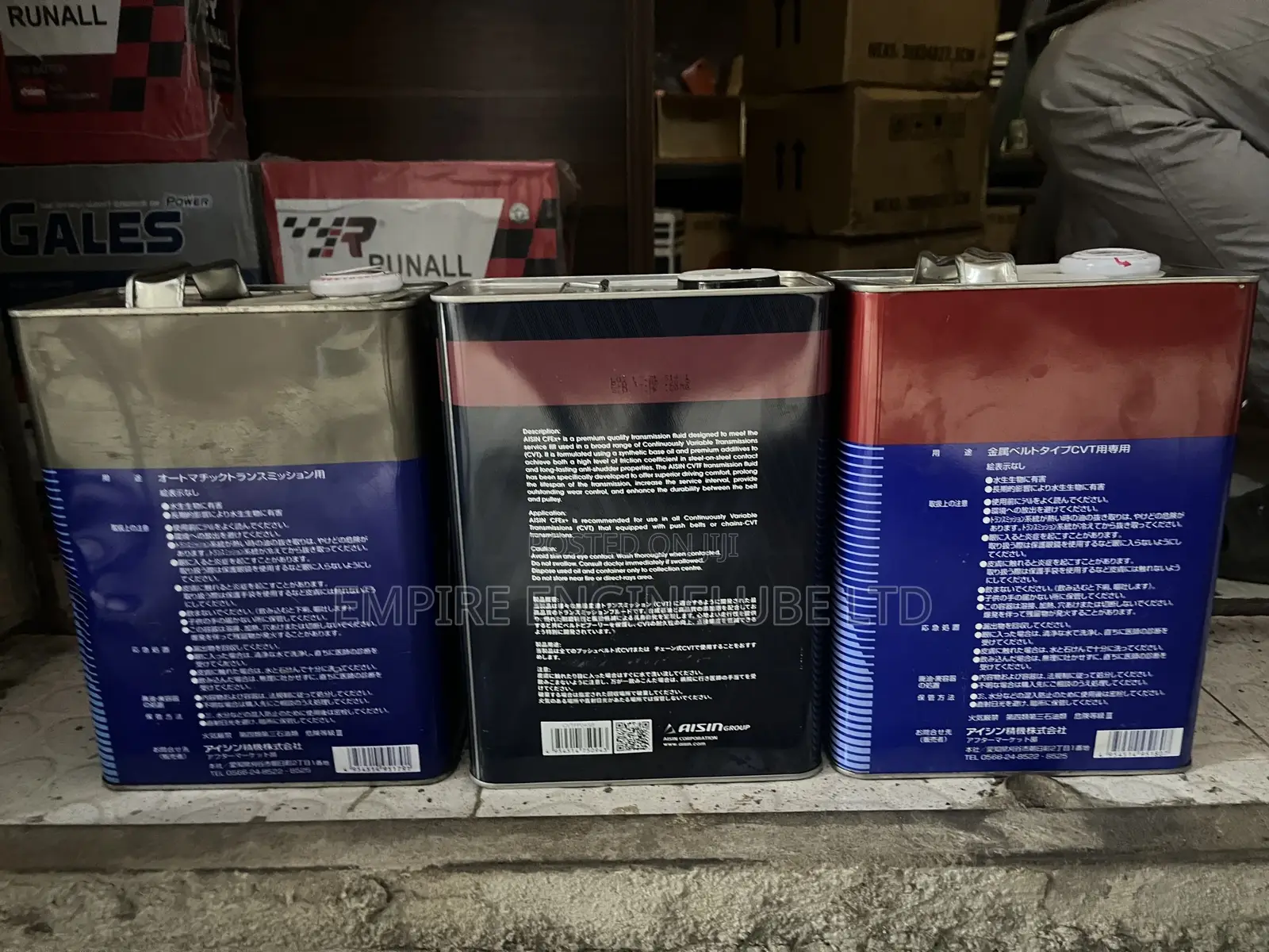 Aisin Cfex+, Afw+ Cfex (Cvt Series)