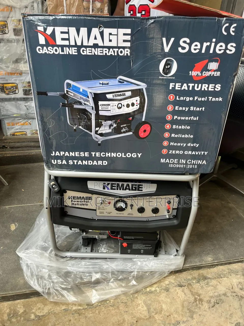 Kemage 5.5kva Generator – Ideal for Homes Small Businesses