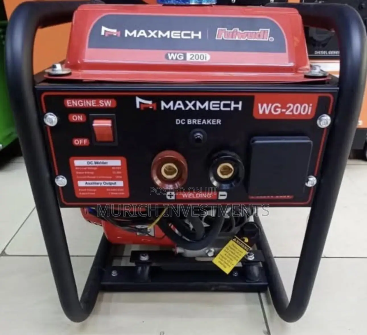 Maxmech Wg200i Welding Generator