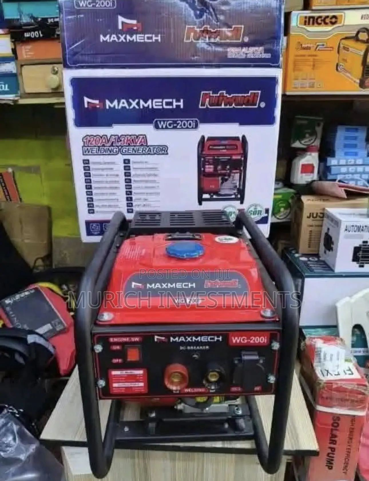 Maxmech Wg200i Welding Generator