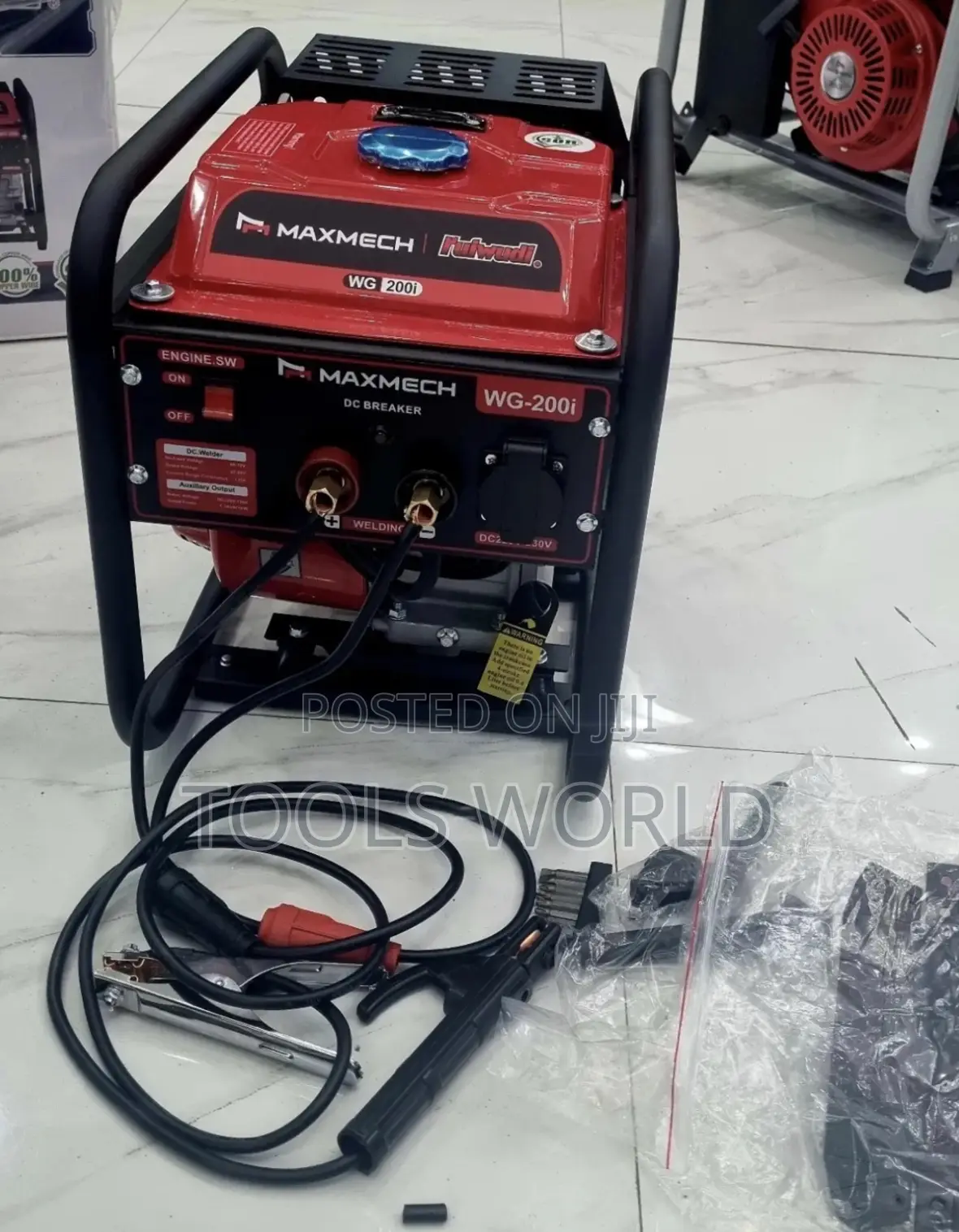 Maxmech Wg200i Petrol-Powered Welding Generator