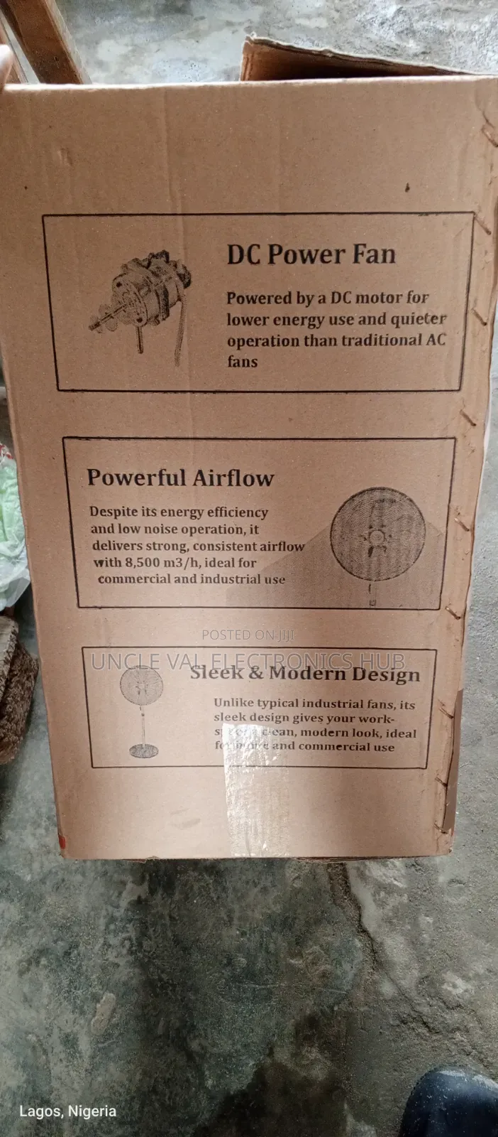 MKT 18" Dc Power Fan With Remote Control