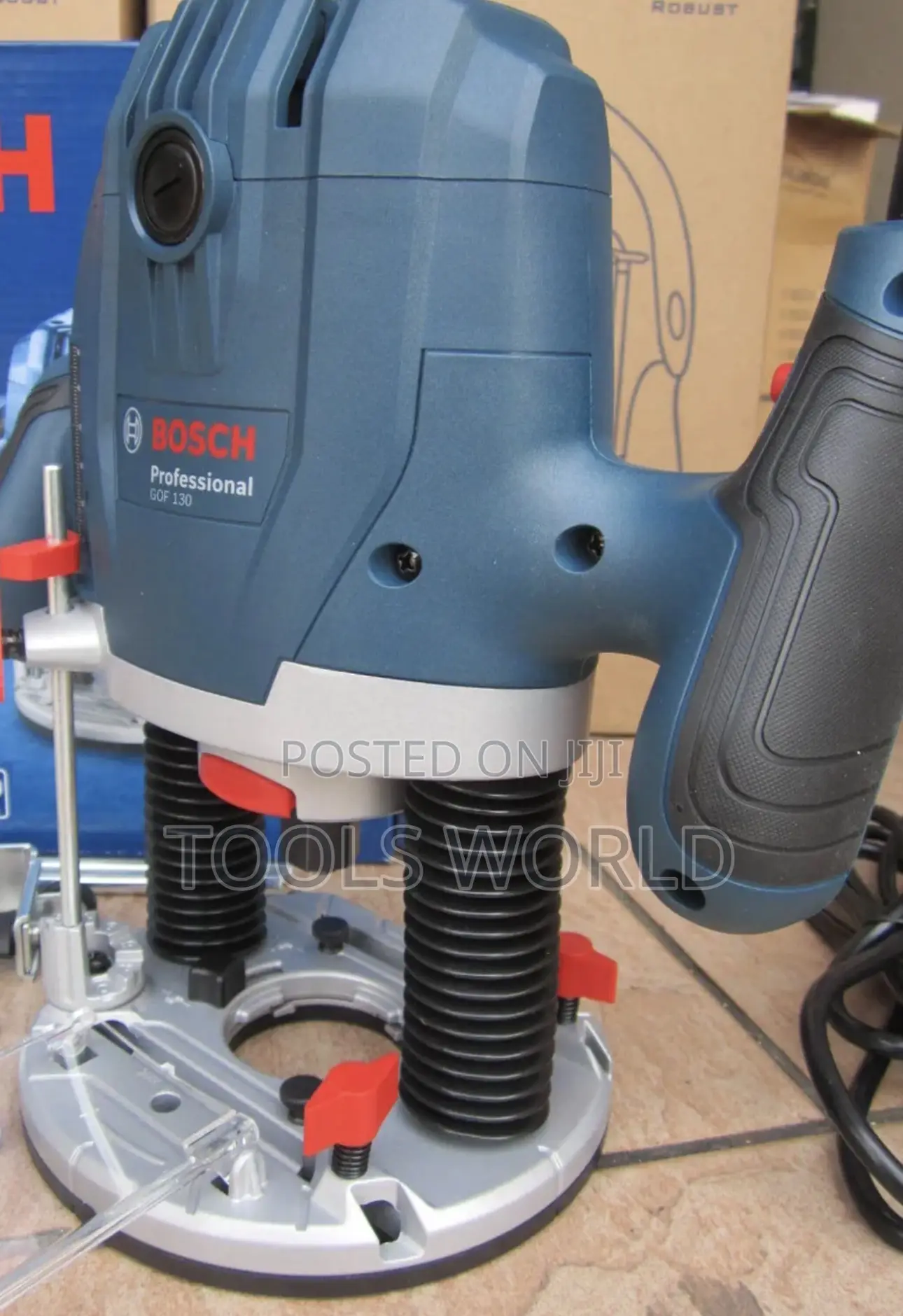 Bosch Gof 130 Professional 1300w 6.0-8.0mm Wood Plunge Router