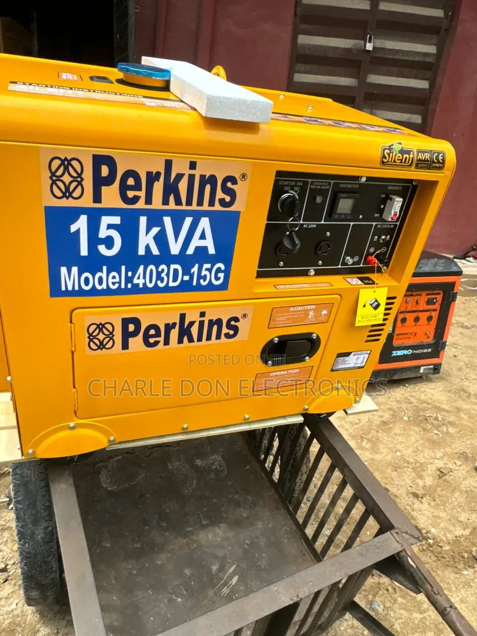 Perkins 15kva Silent Diesel Generator – Maximum Power, Minimum Noise