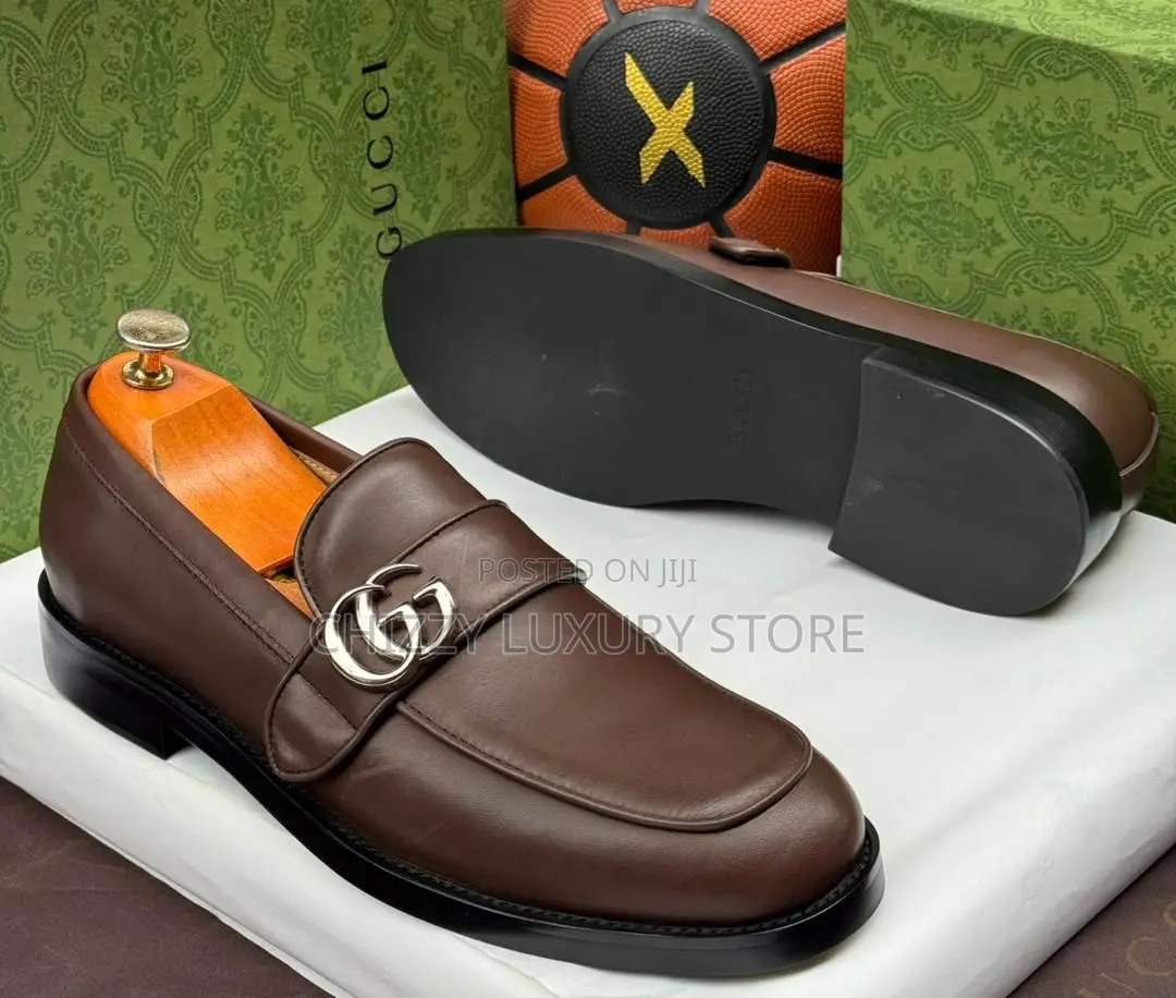 Gucci Quality Luxury Men Genuine Leather Cooperate Shoe