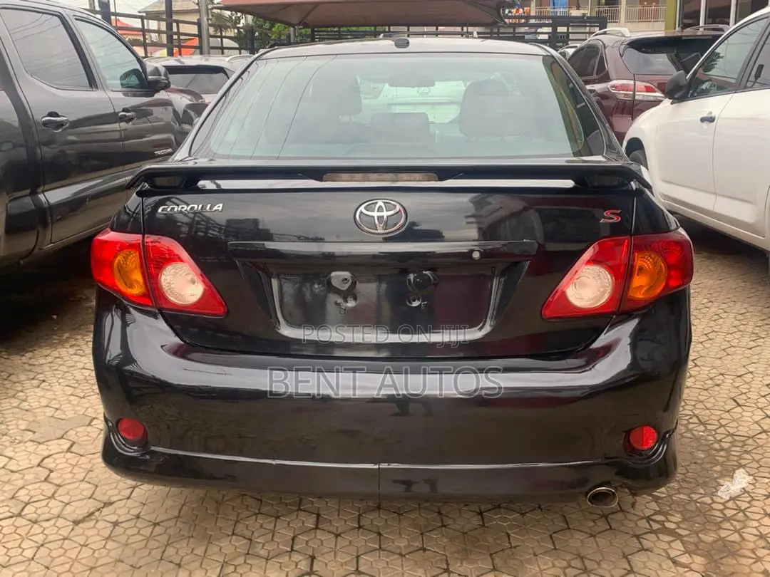 Toyota Corolla S 4dr Sedan (1.8L 4cyl 4A) 2009 Black