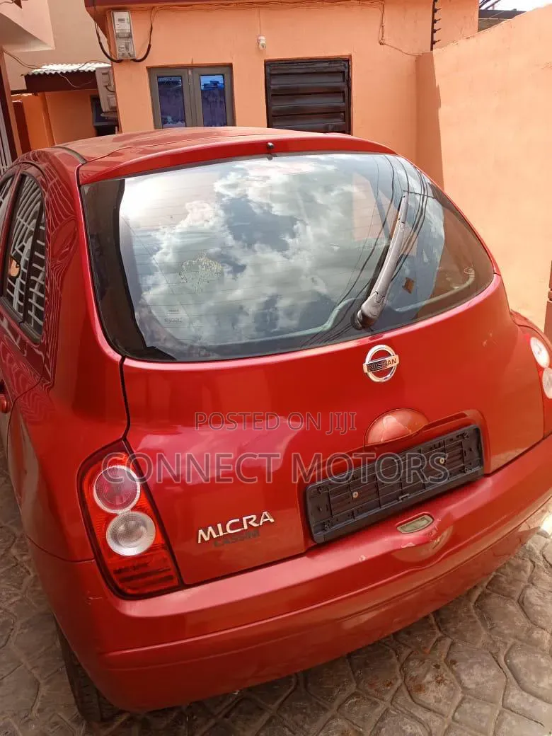 Nissan Micra 2008 Red
