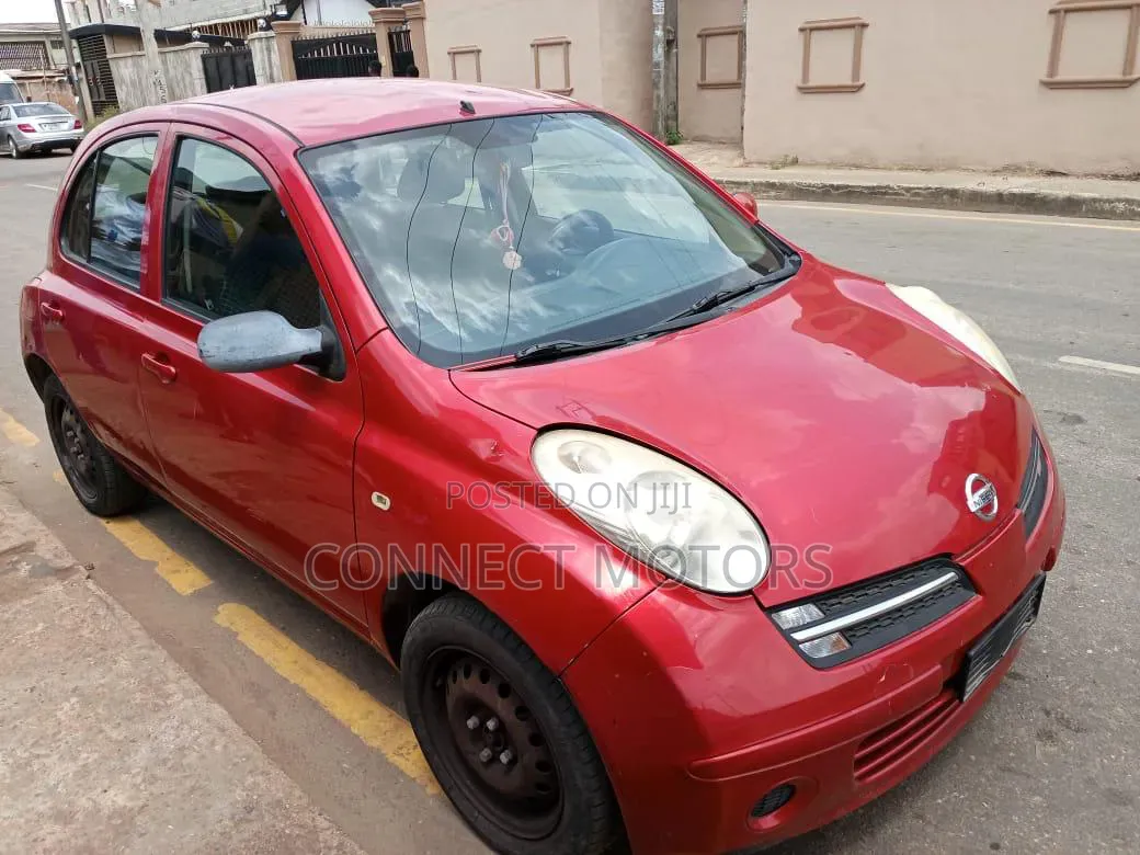 Nissan Micra 2008 Red