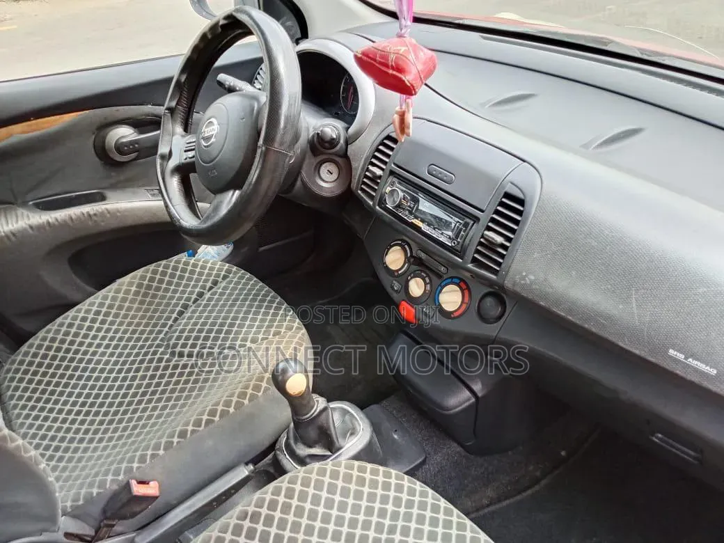 Nissan Micra 2008 Red