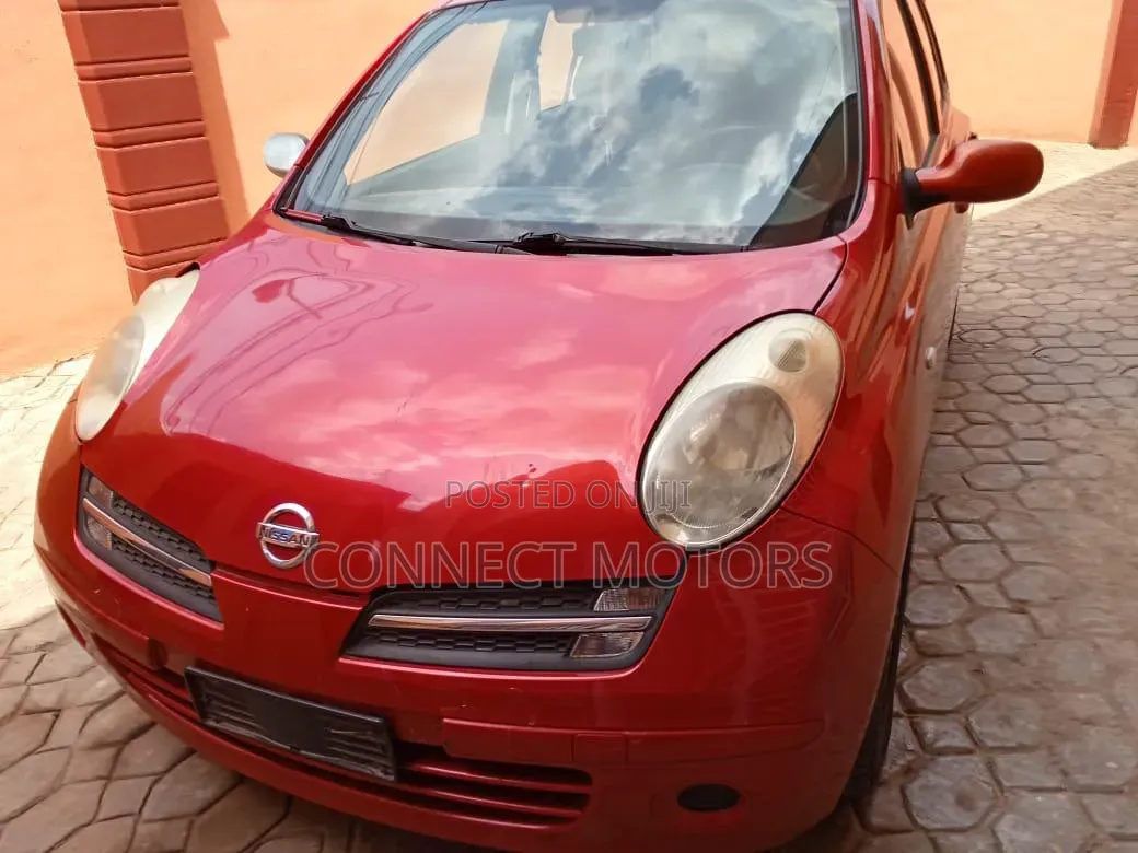 Nissan Micra 2008 Red
