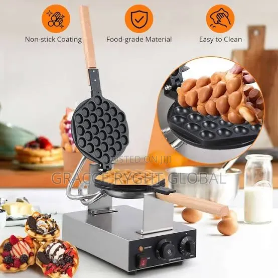 Industrial Bubble Waffle Maker