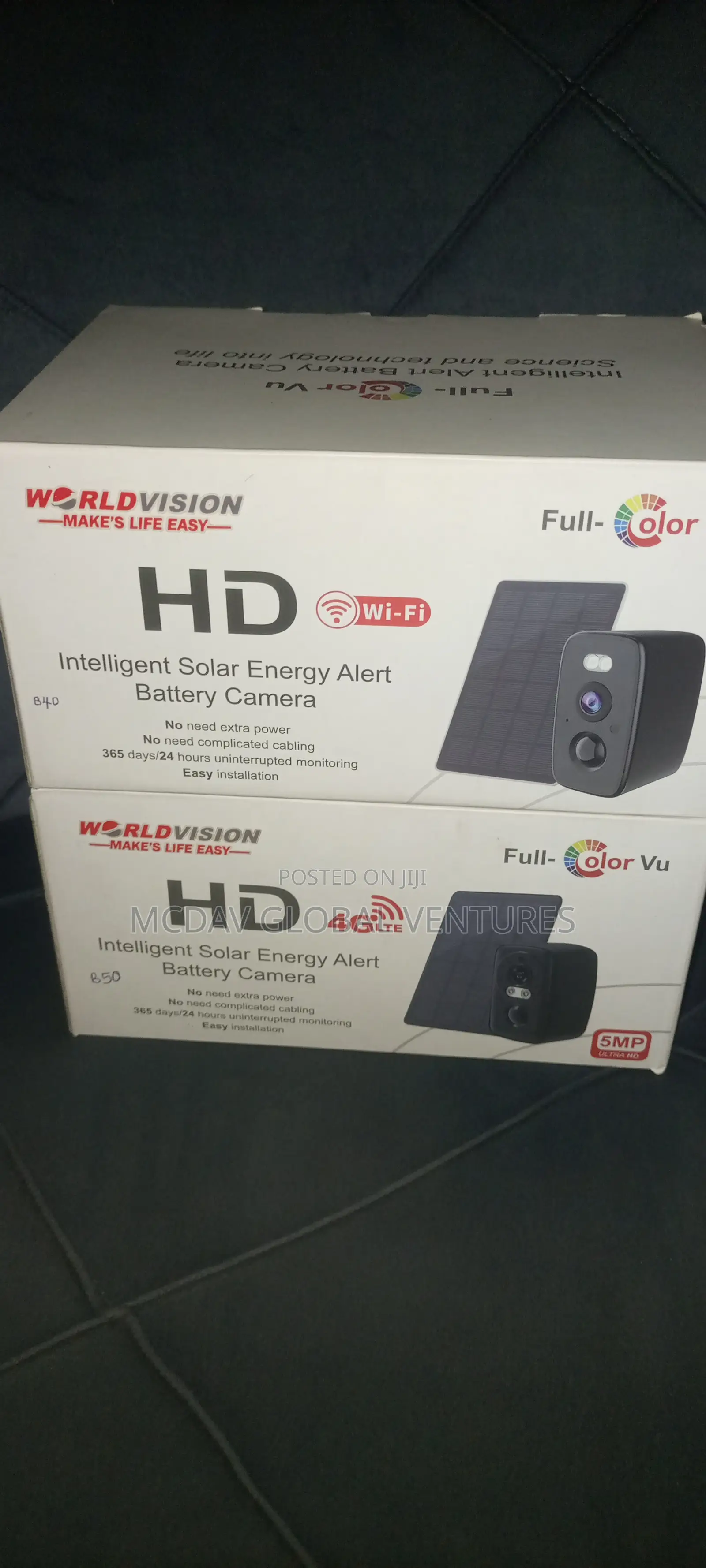 B40+S3 Low Power Solar Camera