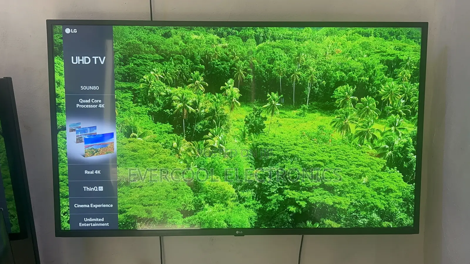Premium 50” Lg Uhd Smart Tv With Thinq Ai
