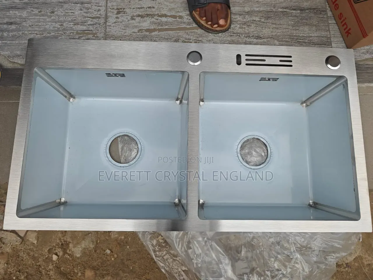 Double Bowl Steel Kitchen Sink