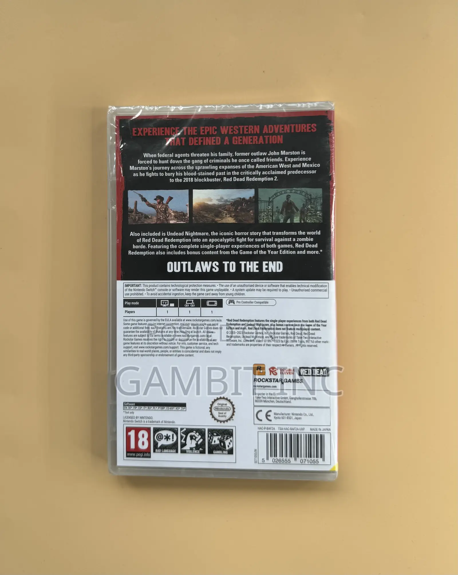 Nintendo Switch Red Dead Redemption