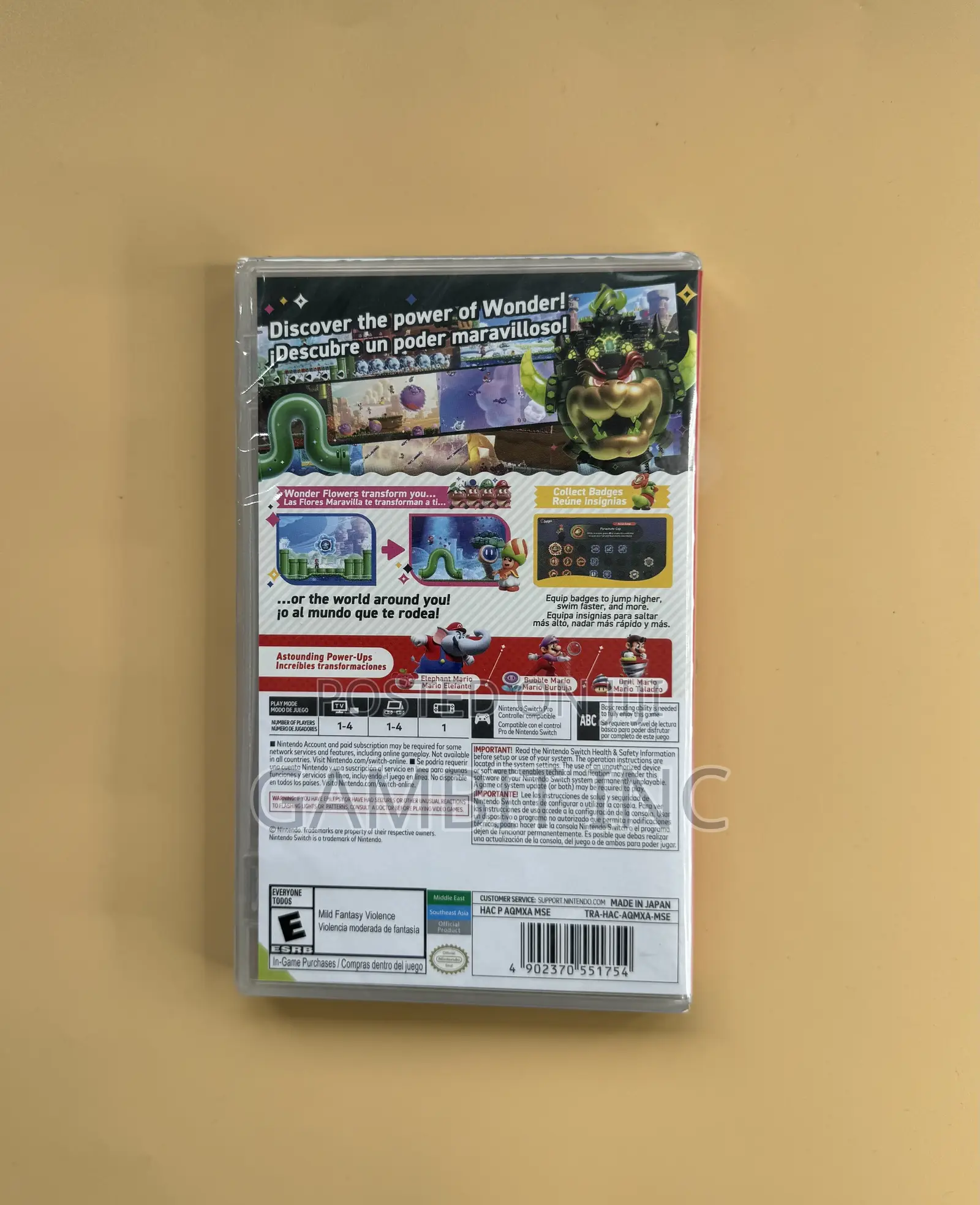 Nintendo Switch Super Mario Bros. Wonder