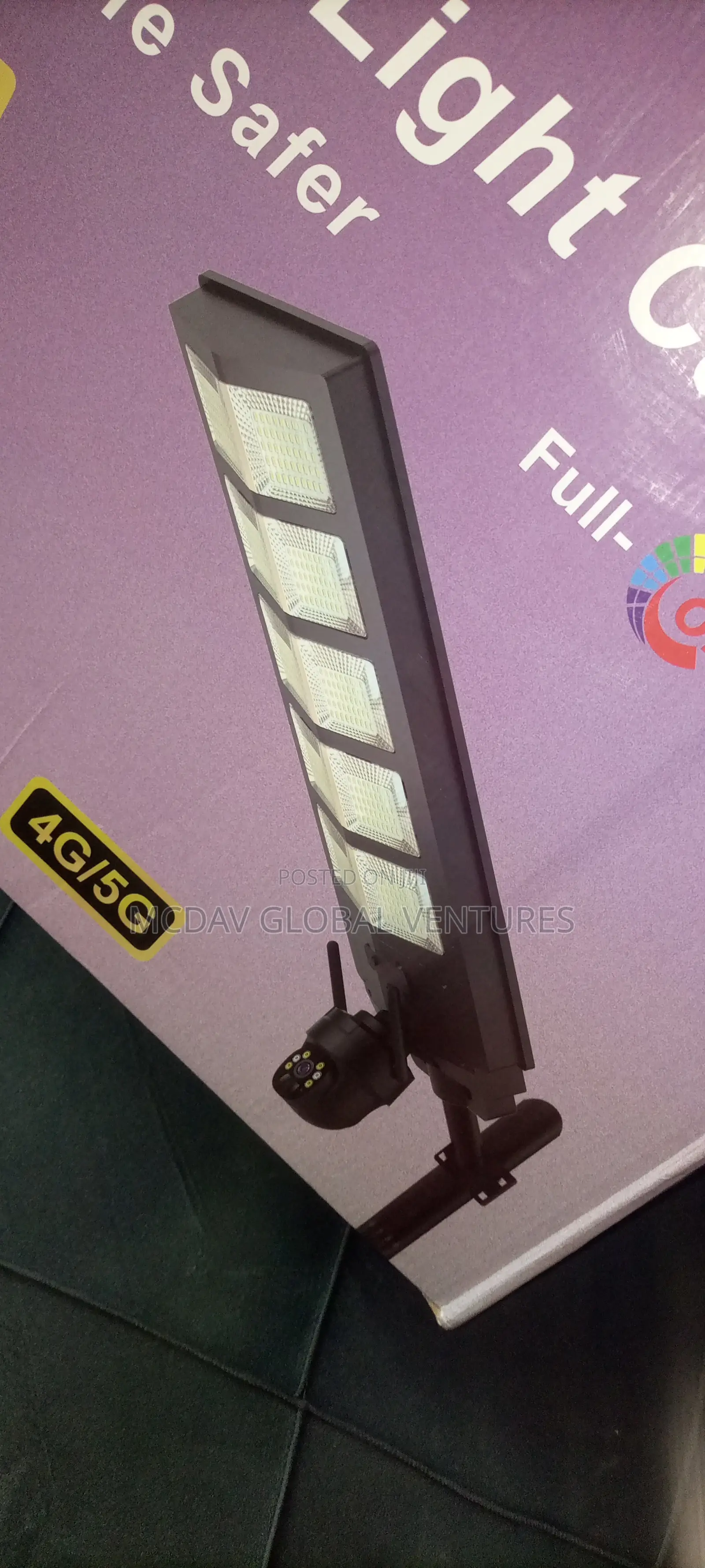 L500-4g-Eu Solar Street Light Camera