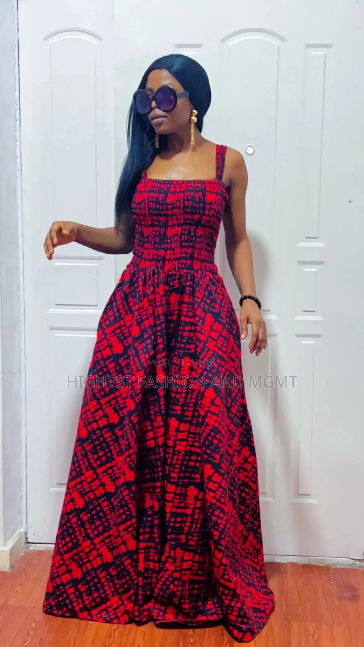 Long Gown With Spagetti Strap - Style 654