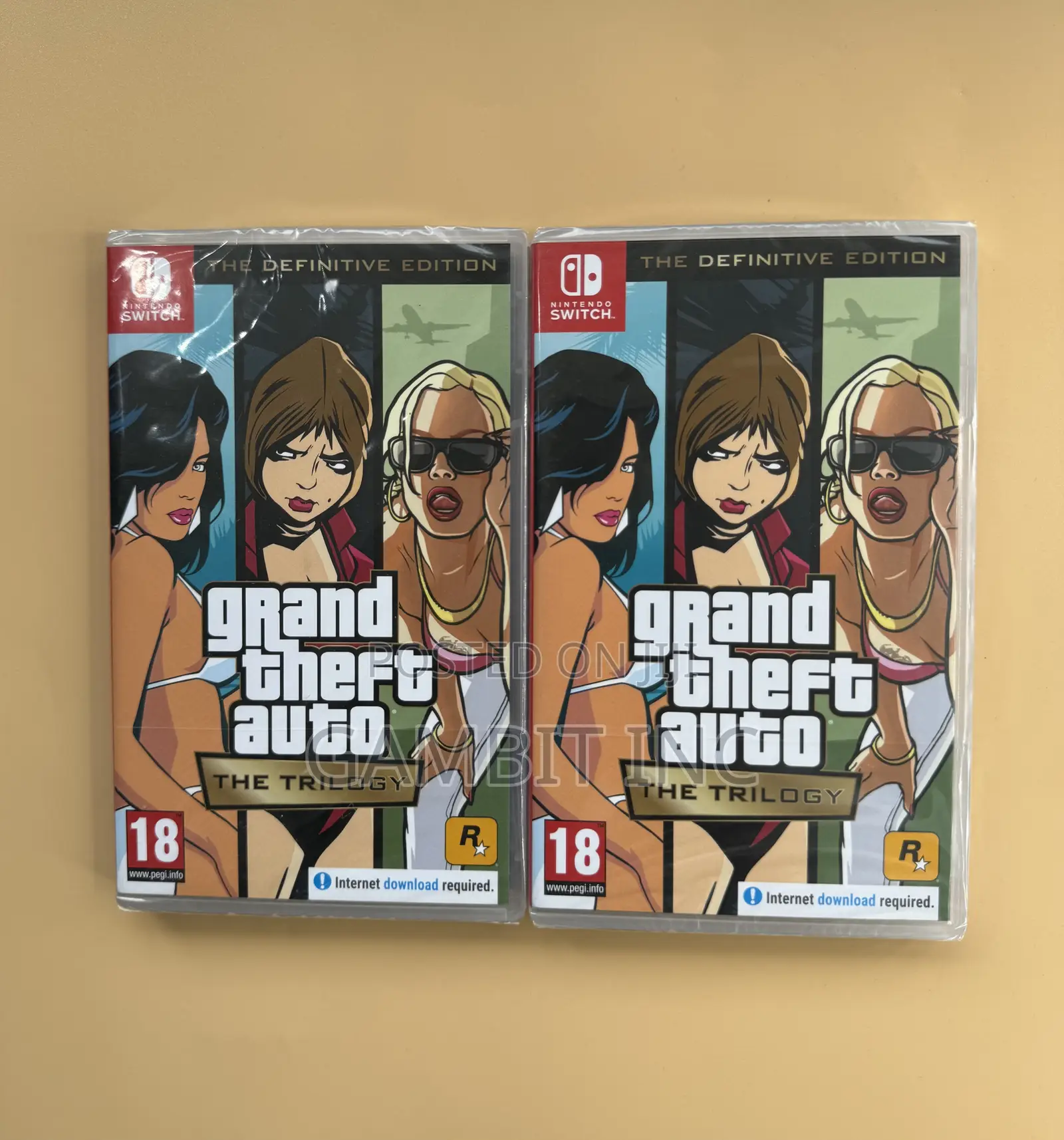 Nintendo Switch Grand Theft Trilogy