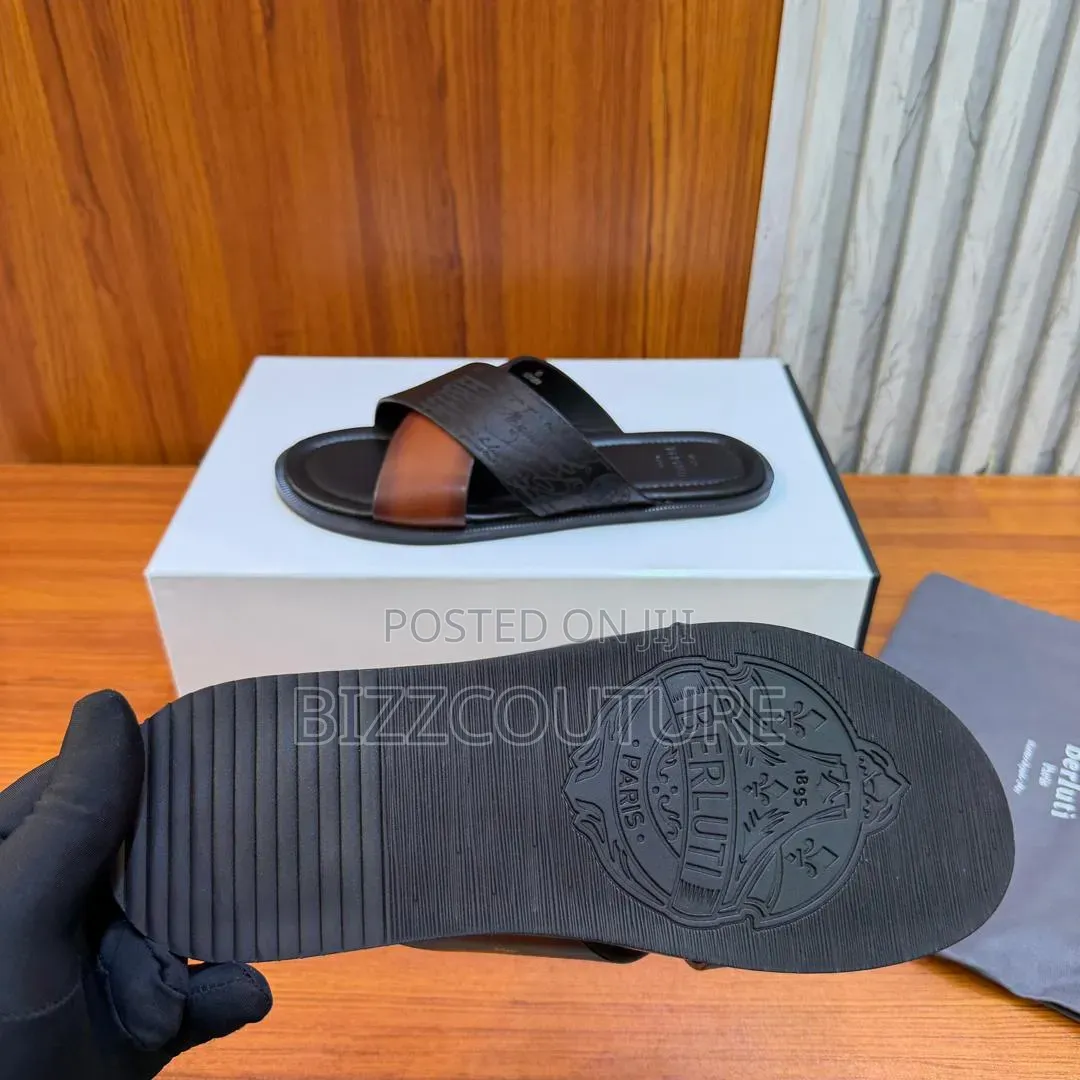 Original Italian Berluti Slippers Available in Store