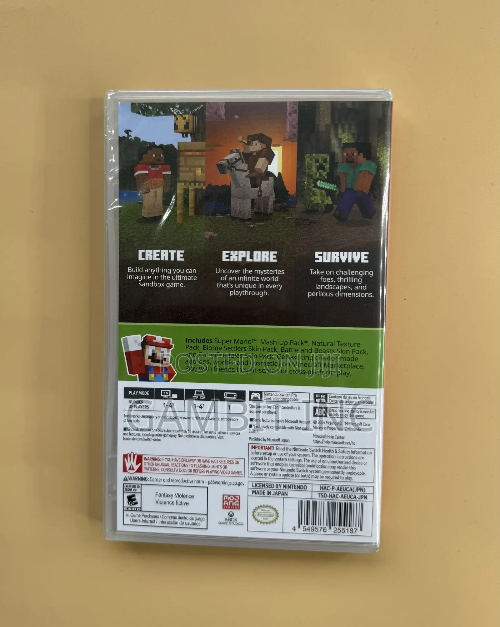 Nintendo Switch Minecraft