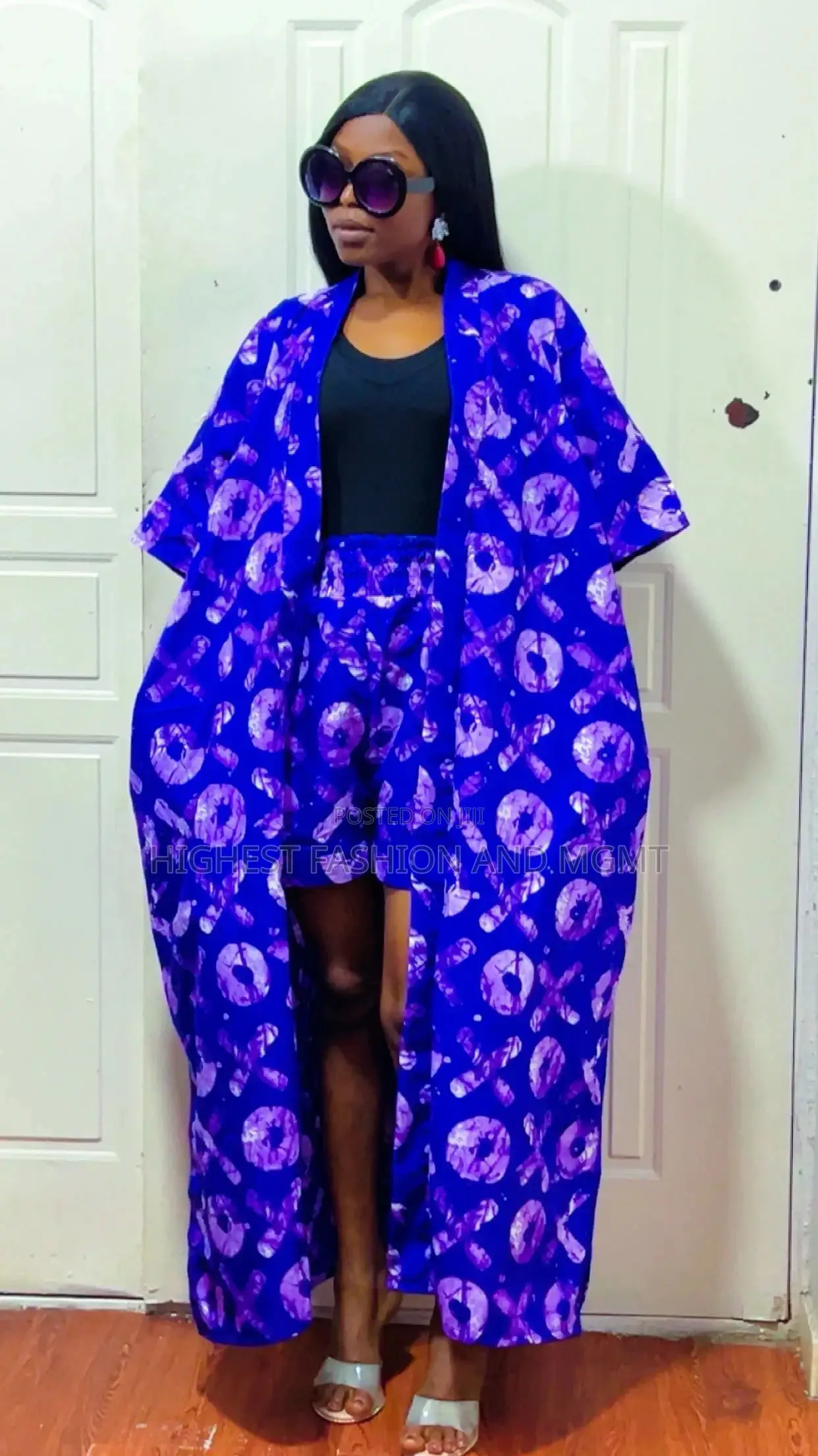 Kimono Jacket and Shorts - Style 788